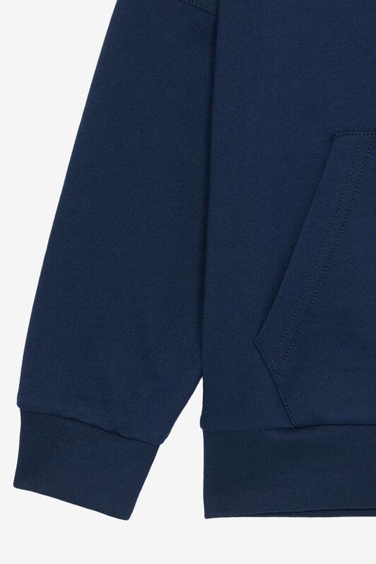 JU Sweat-Shirt Avec Lettrage Contrastant JU Sweat-Shirt Avec Lettrage Contrastant Bleu foncé UJT68D-CF050