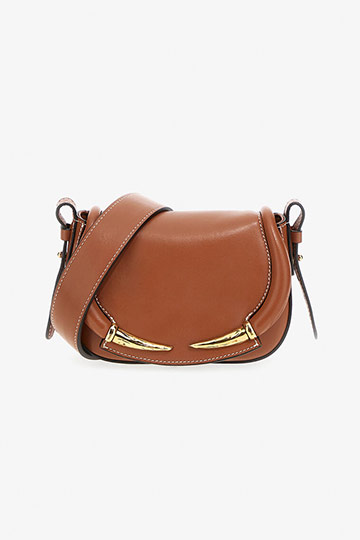 Fang Bag shoulder bag - brown