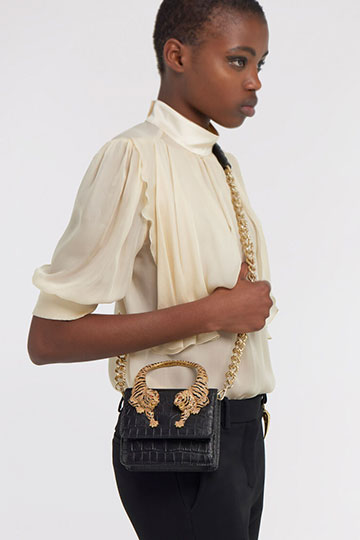 Small Roar embellished shoulder bag