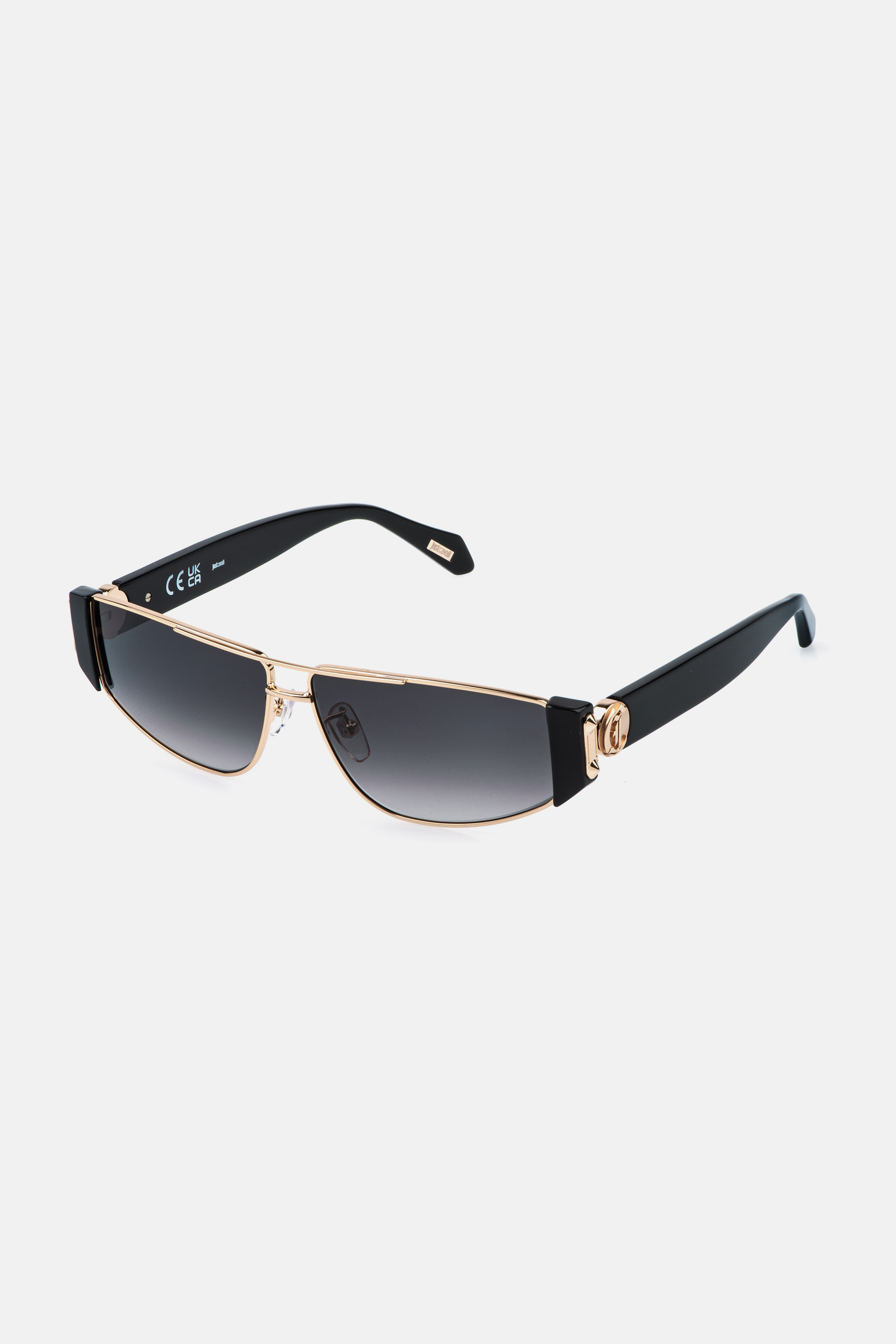 Roberto Cavalli Men's Contemporary Look Sunglasses - Sunglasses Shiny Total Rose Gol
