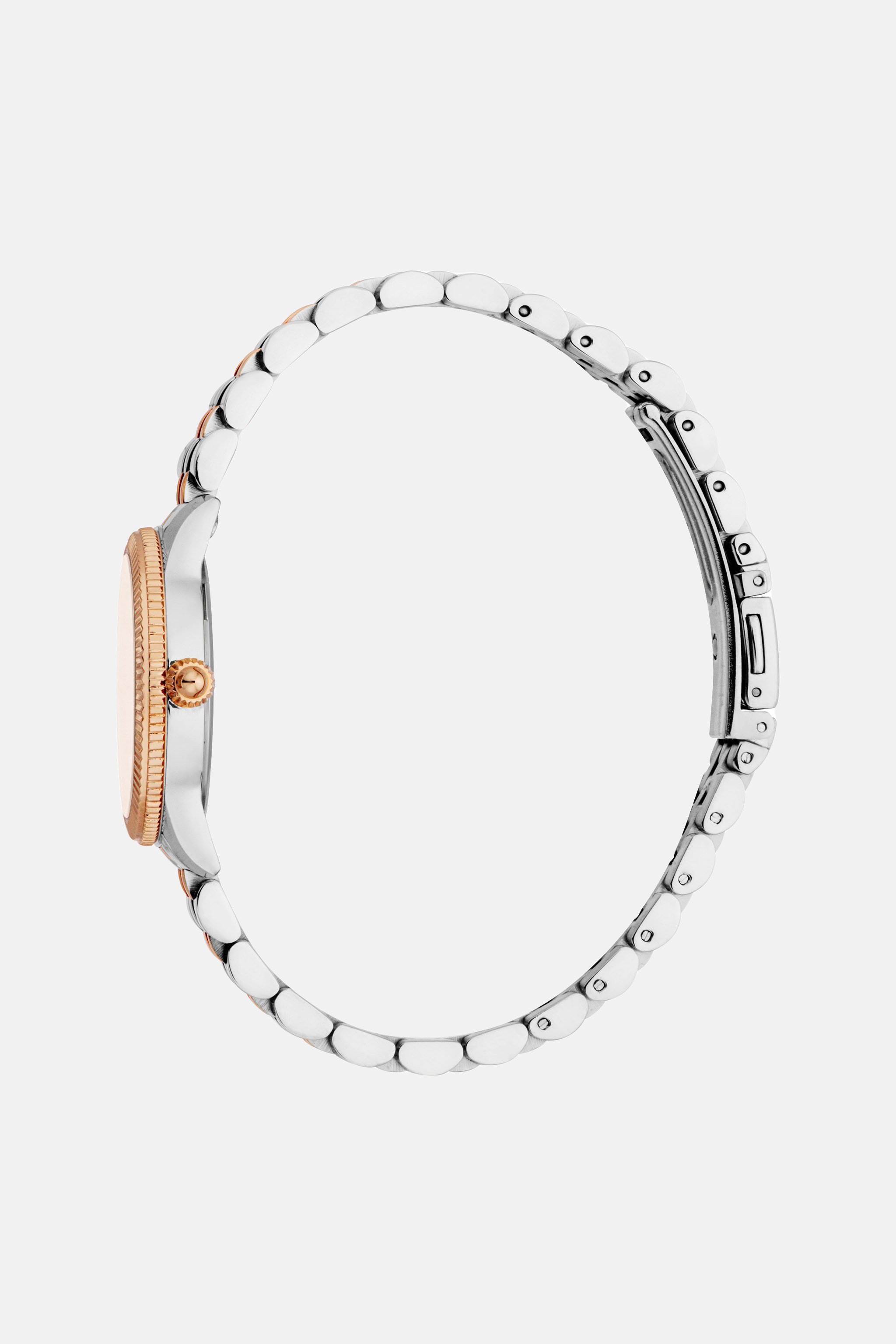 Roberto Cavalli Just Cavalli Set: Watch + Bracelet In Rose Gold