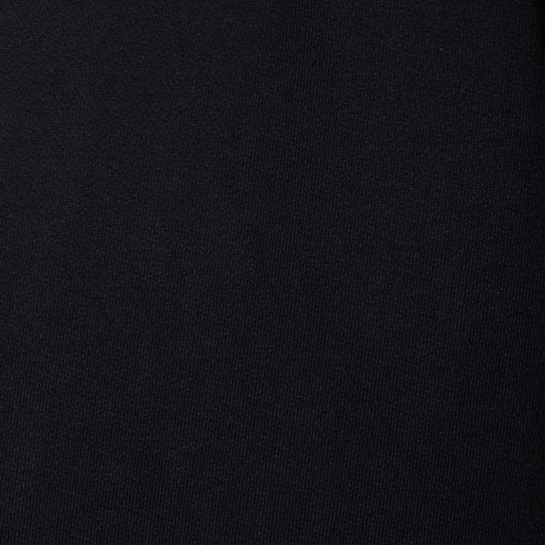 Black Bermuda Shorts with Jacquard Inserts
