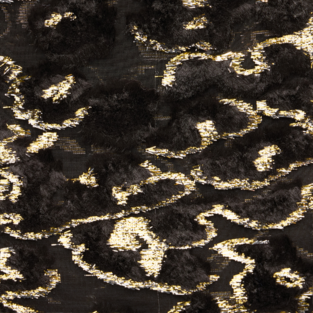 Roberto Cavalli Silk Scarf With Pattern In Black-white
