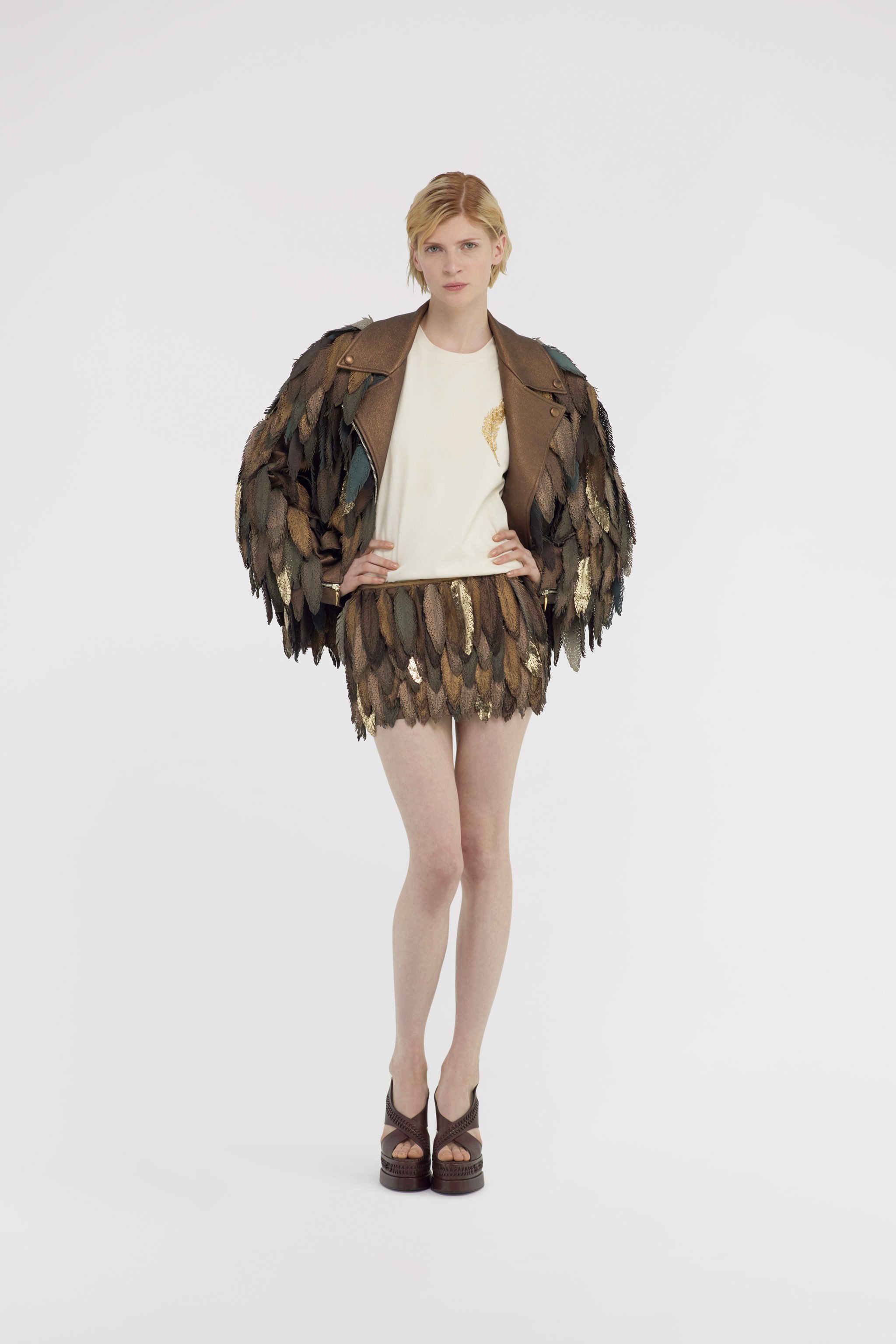 ROBERTO CAVALLI PLUMAGE T-SHIRT