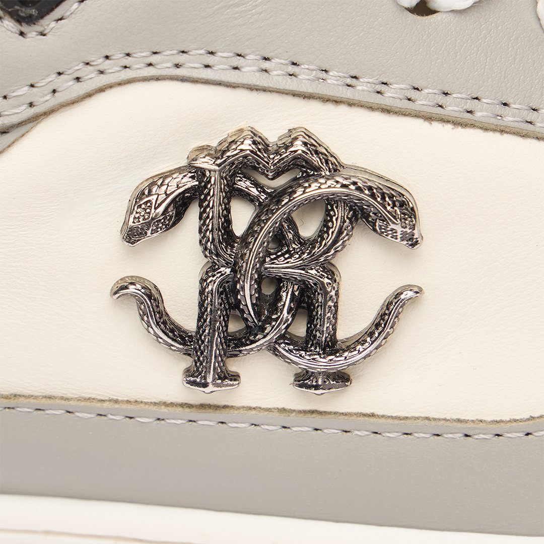 Sneakers With Mirror Snake Monogram