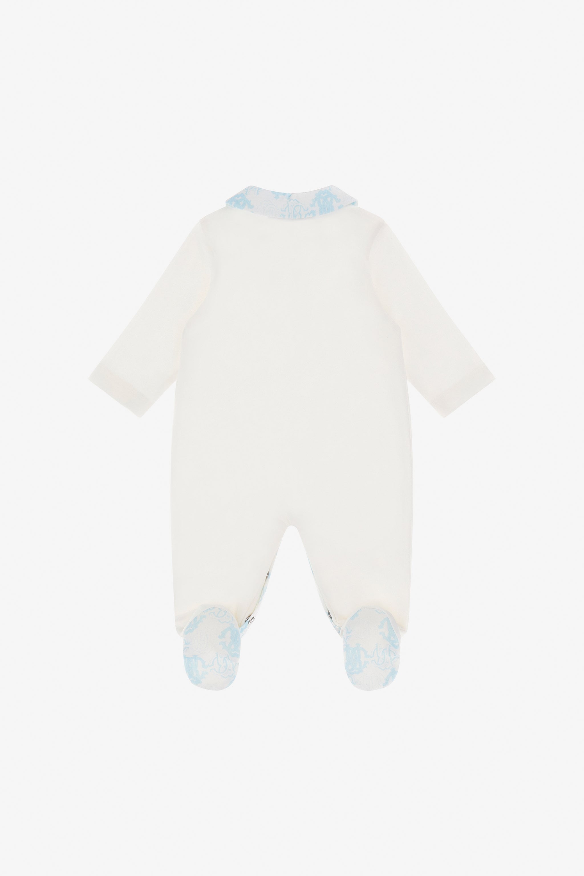  Roberto Cavalli Rc Monogram Set -  Ready To Wear Light Blue 12m 