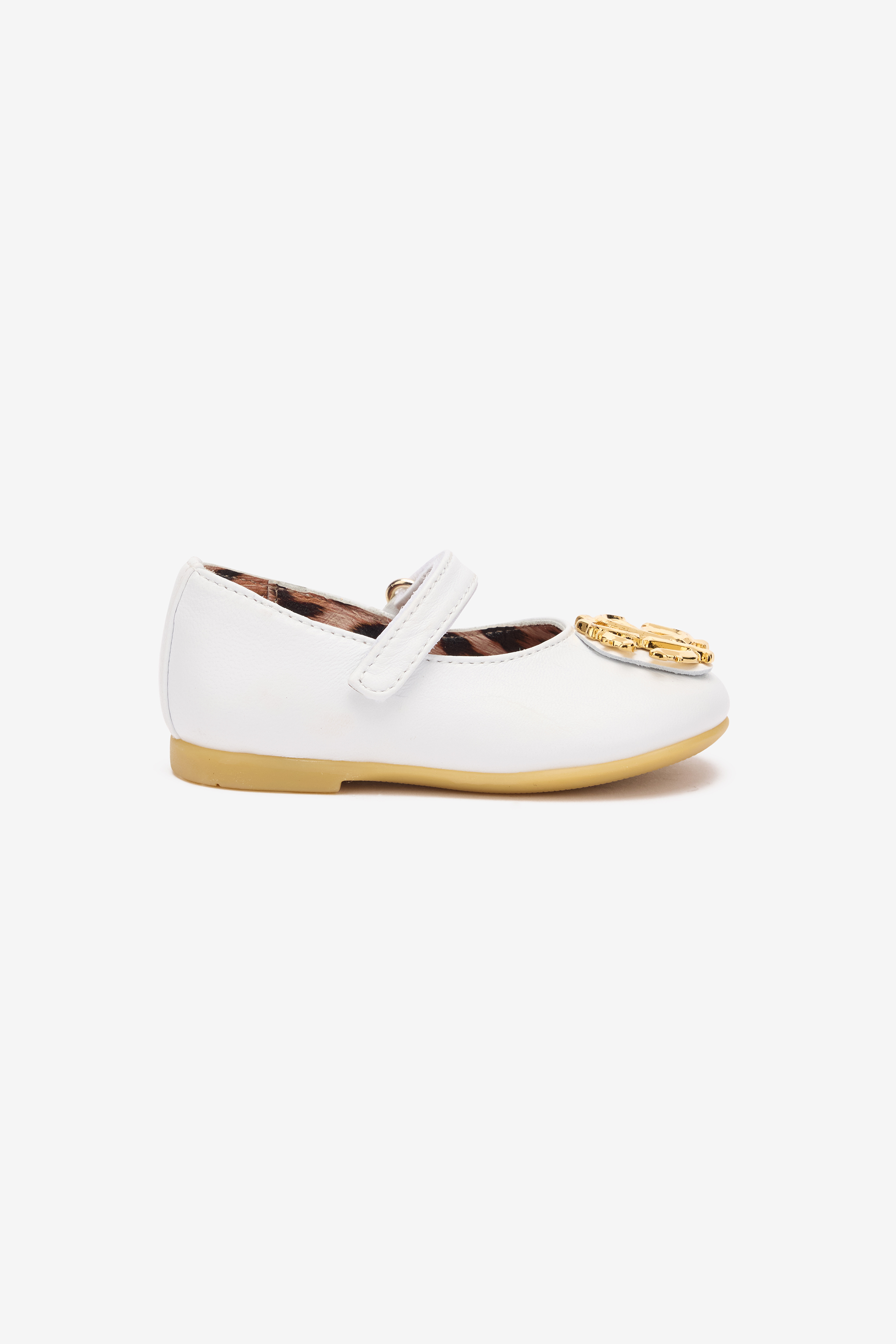 Roberto Cavalli Mary Janes With Golden Rc Monogram