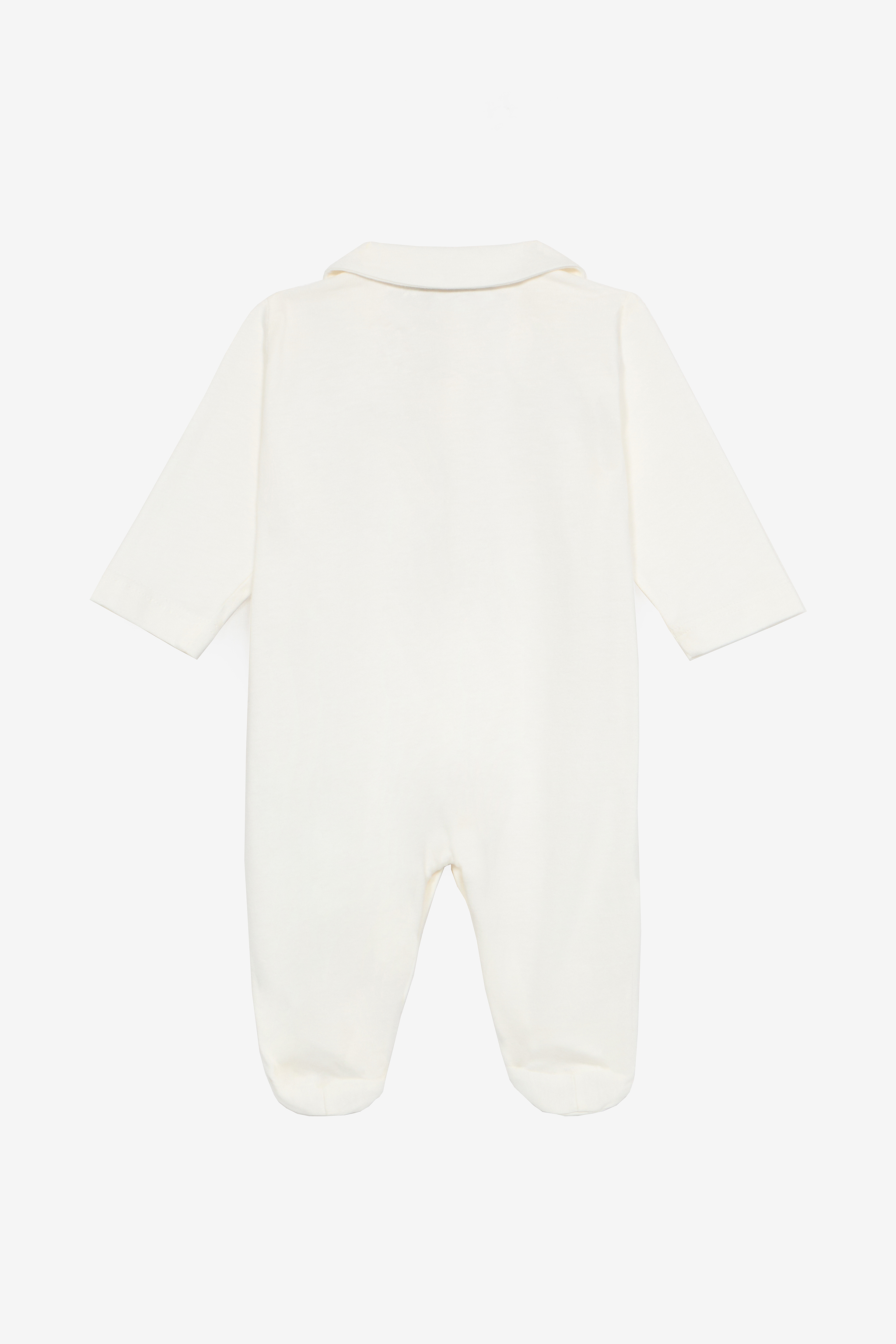 Roberto Cavalli Kit: Beanie, Bib, And Romper In White