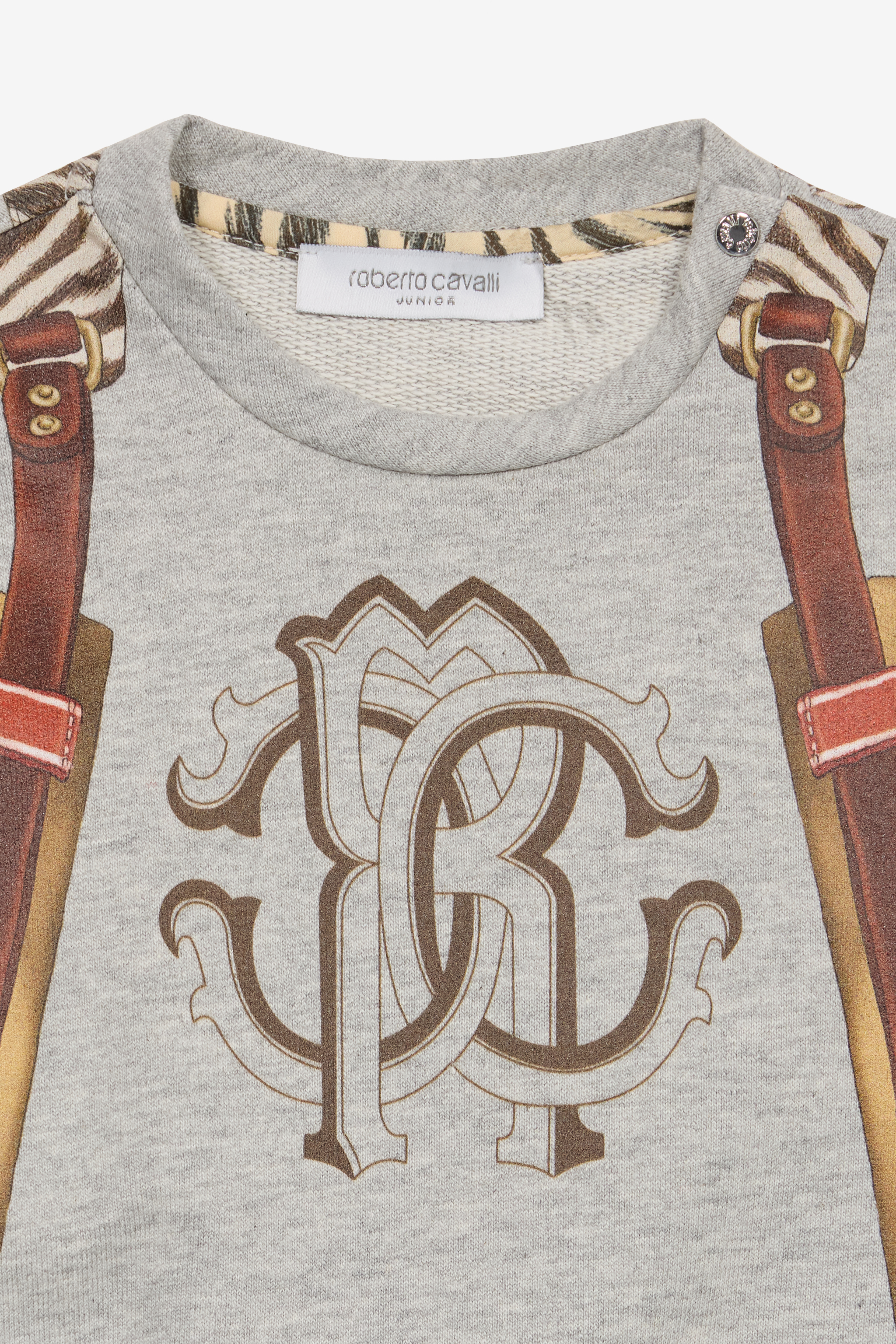 Sweatshirt With Front And Back Print