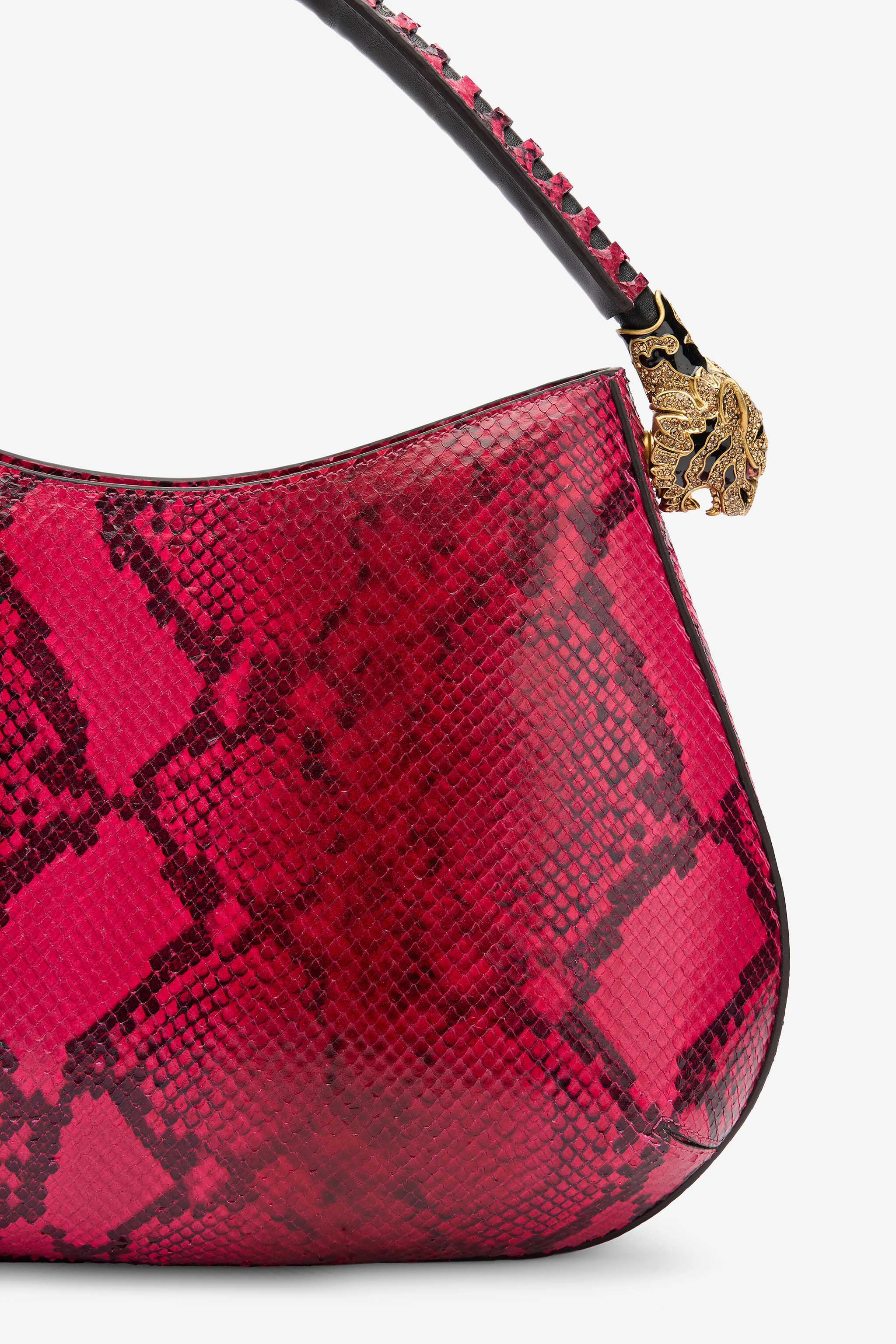 ROBERTO CAVALLI HOBO ROAR BAG MIT PRINT PYTHON