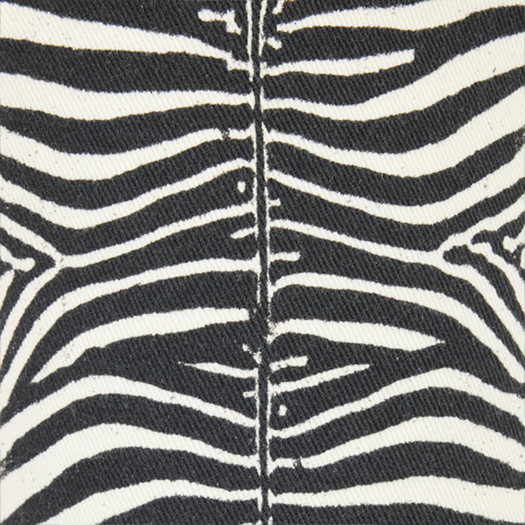Roberto Cavalli Tigress-print Trousers In White/black