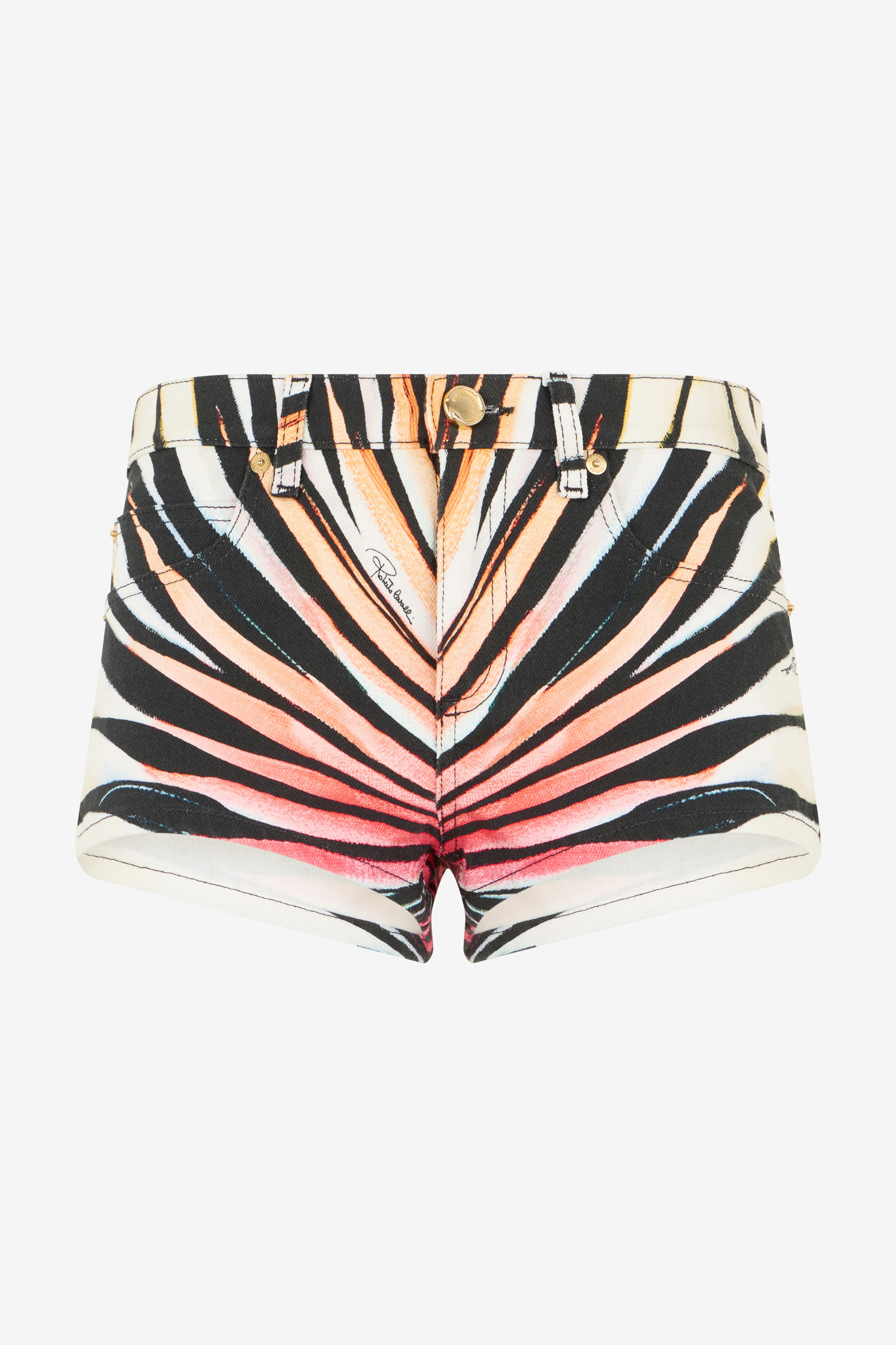 Roberto Cavalli Ray Of Paradise Print Shorts