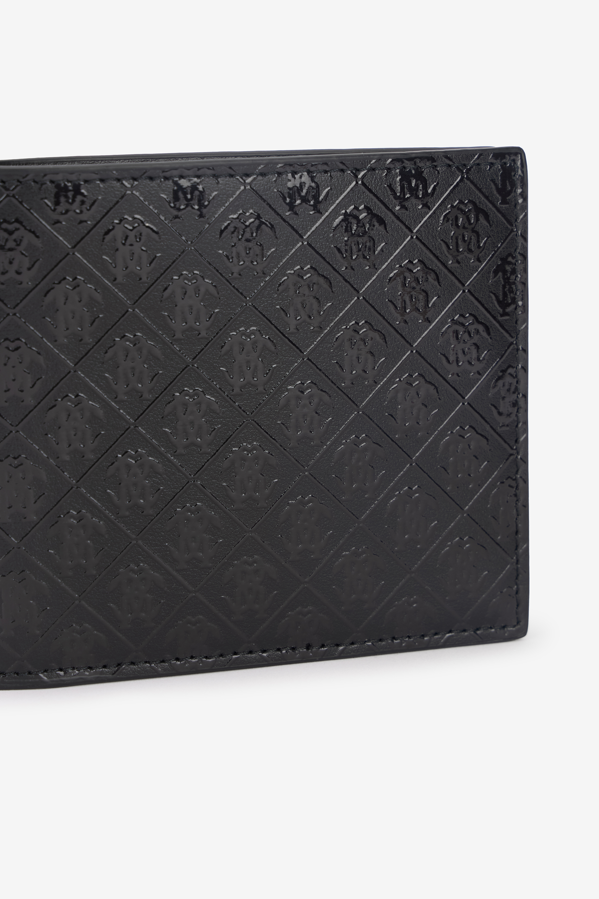 Bi-Fold Wallet With Mirror Snake Monogram