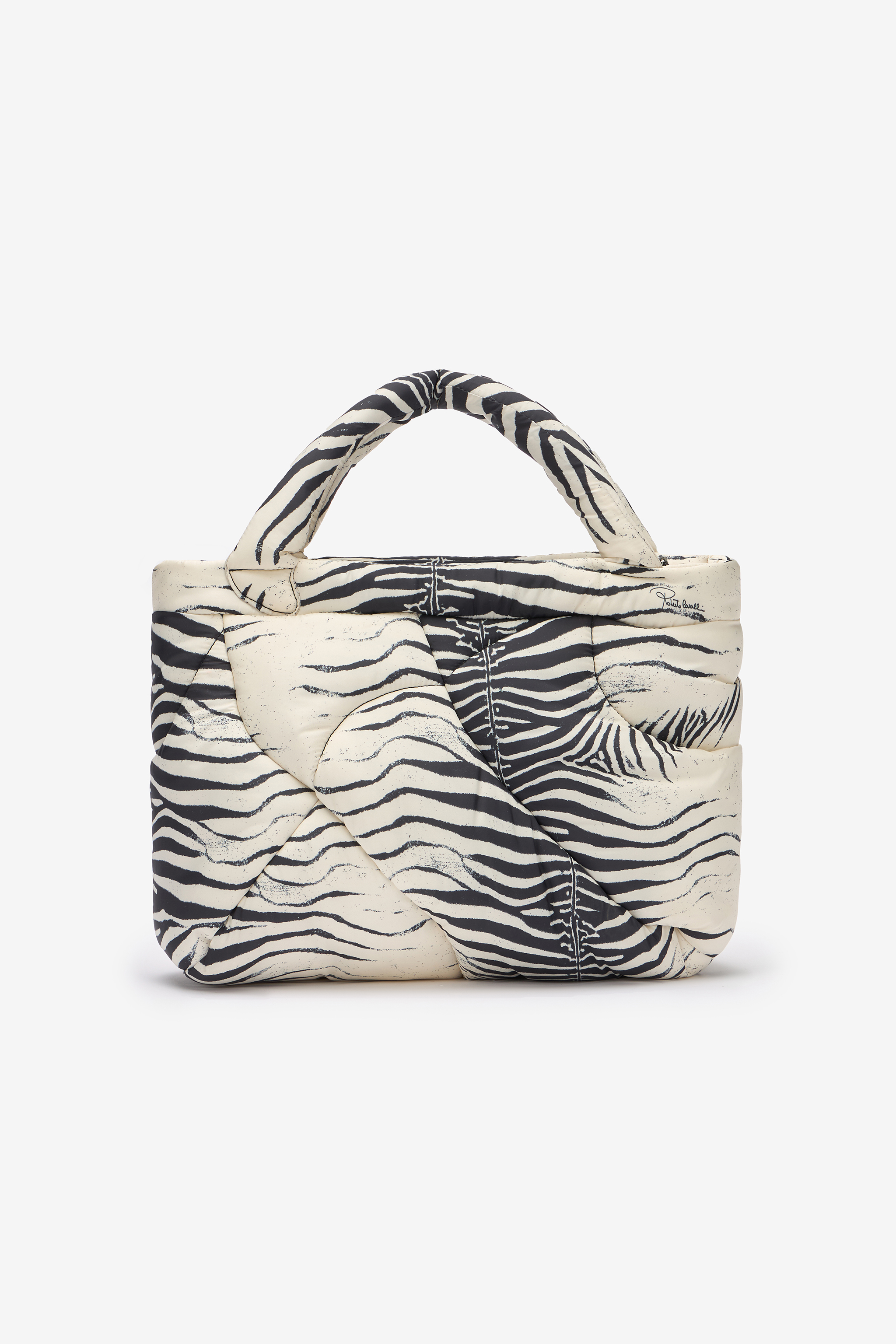 Roberto Cavalli Firenze Medium In Black/white
