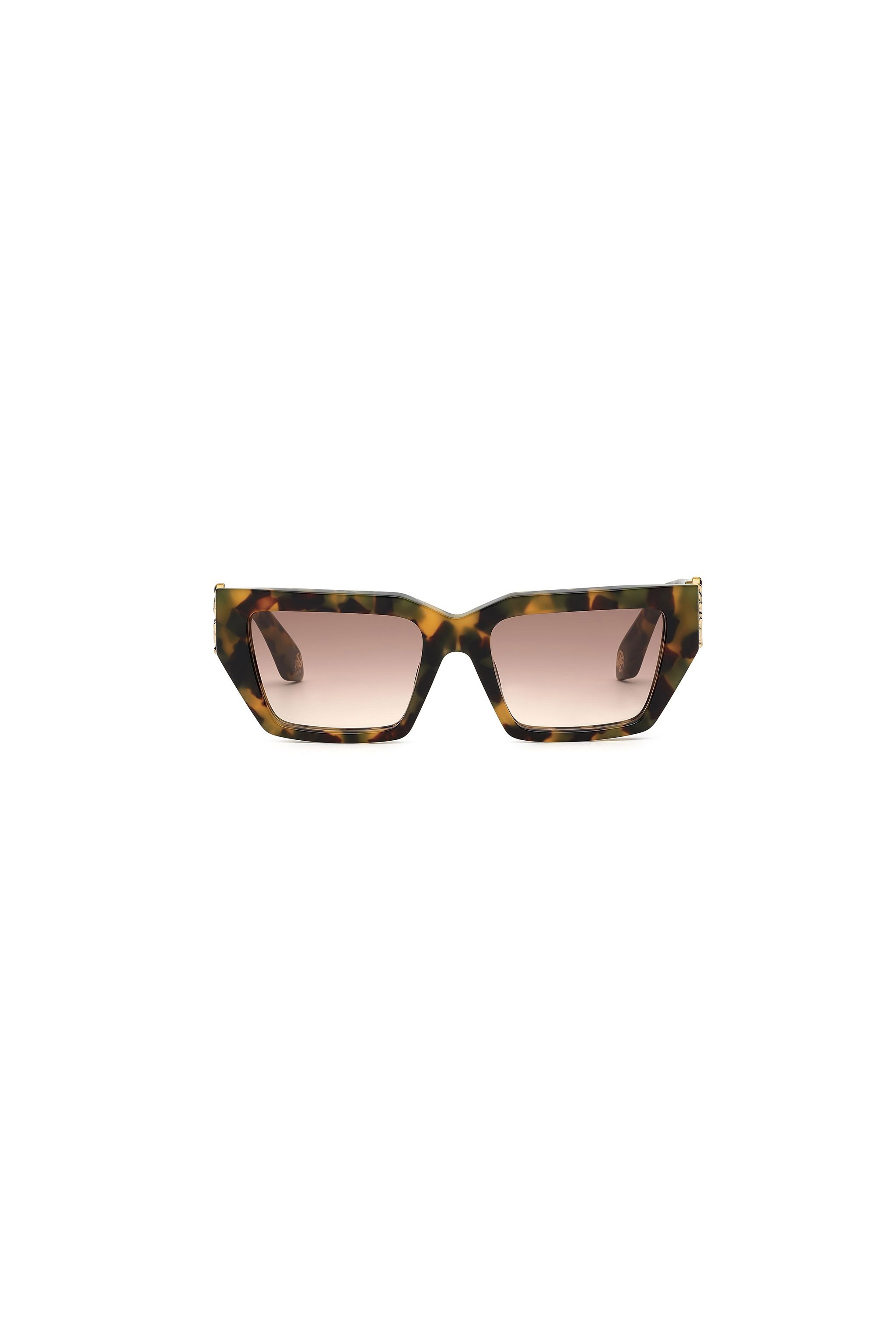  Roberto Cavalli Roberto Cavalli Sunglasses Monogram Collection -  Sunglasses Shiny Vintage Havana Unica 