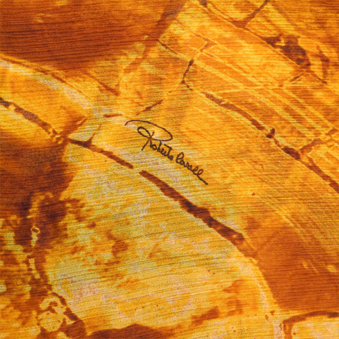 Stole with Amber Print