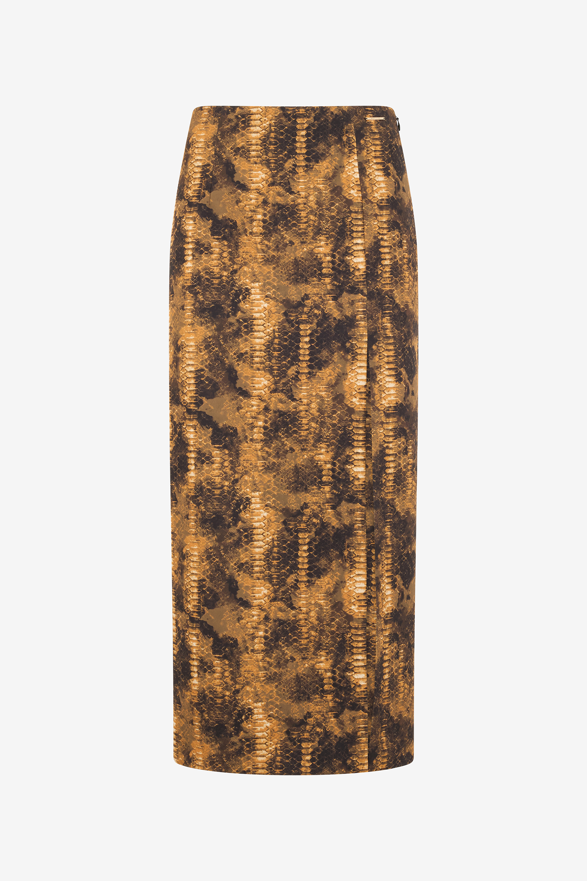 Cobra Print Pencil Skirt