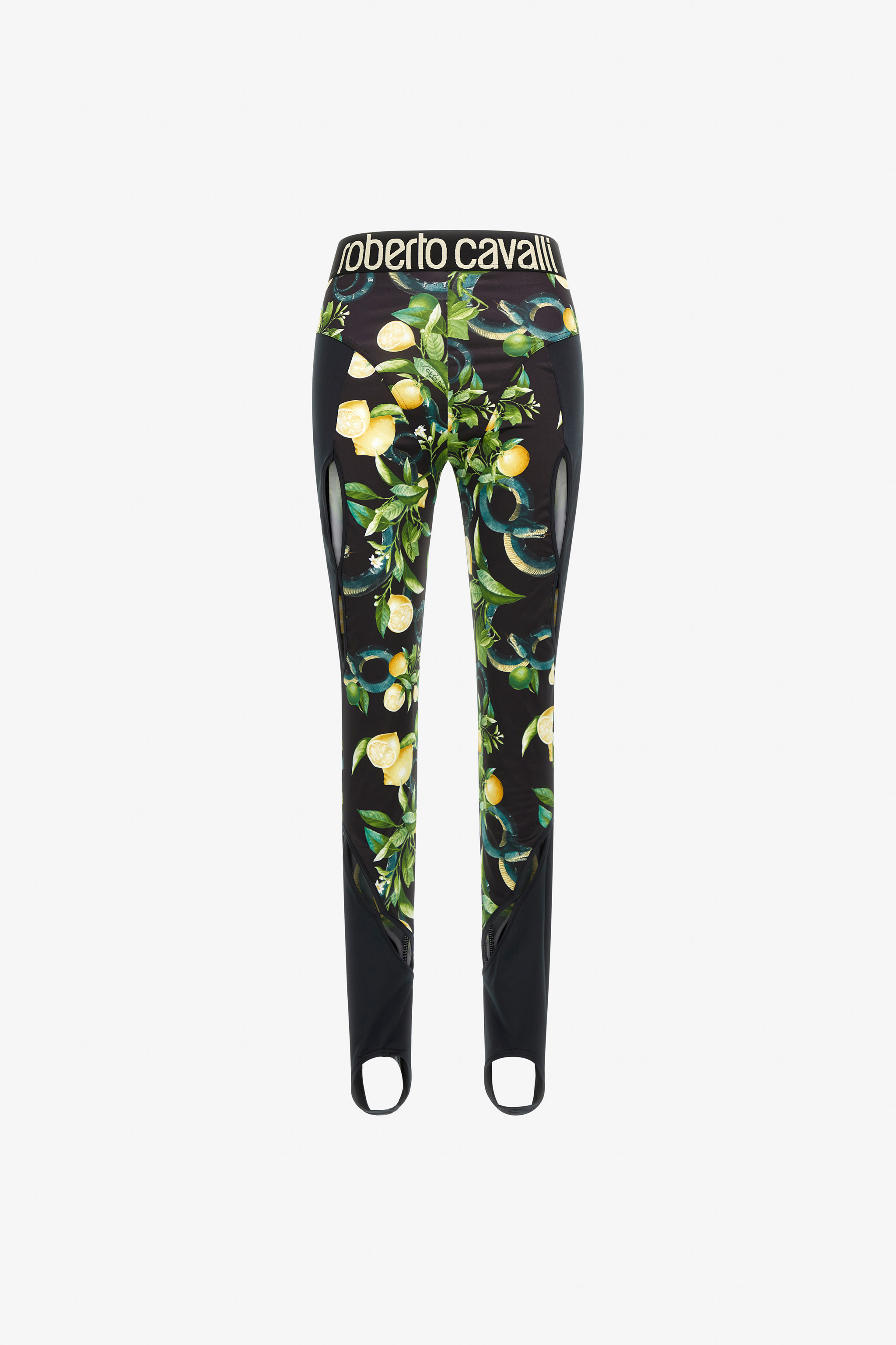 Lemon print leggings outlet