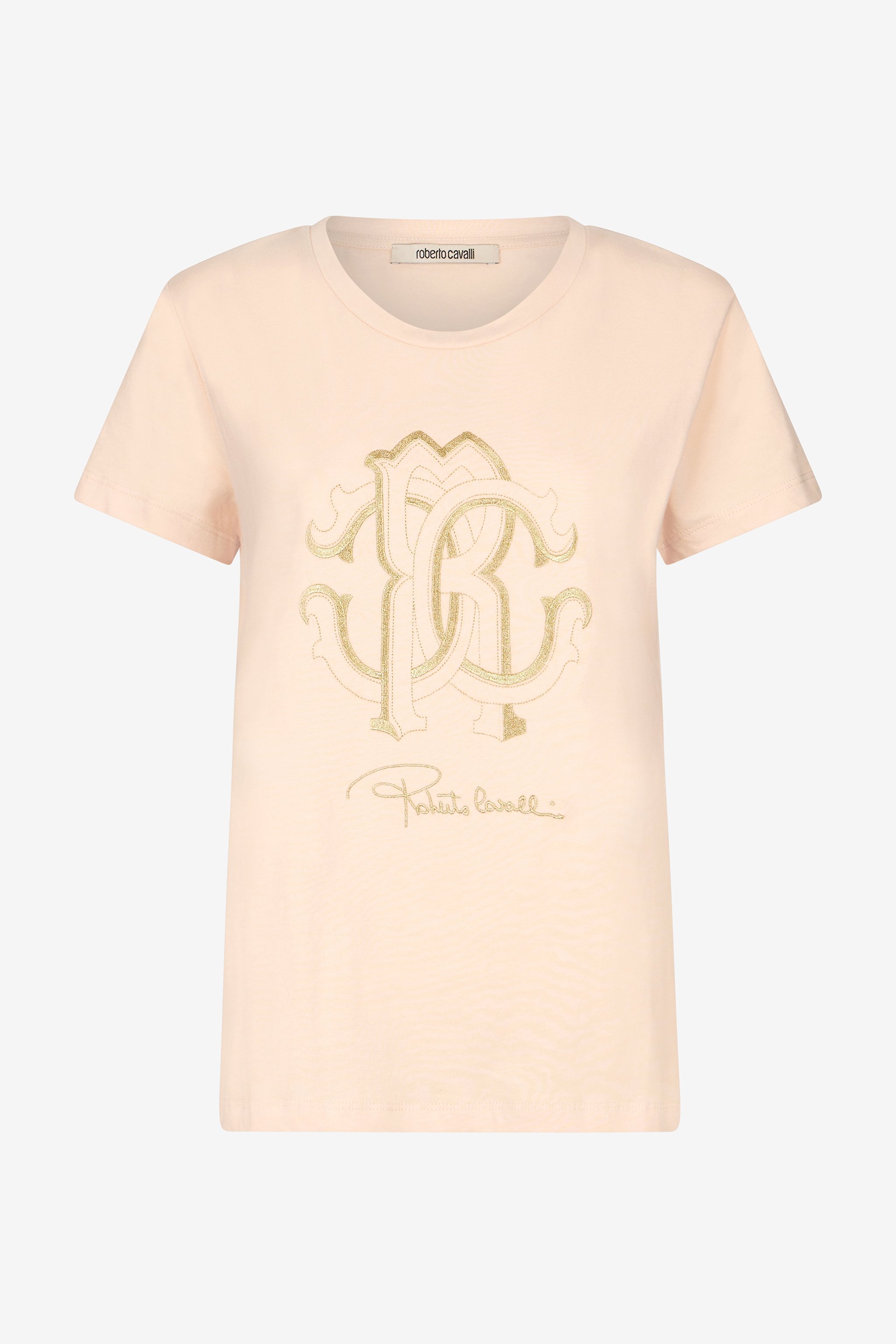 ROBERTO CAVALLI T-SHIRT MONOGRAMM RC