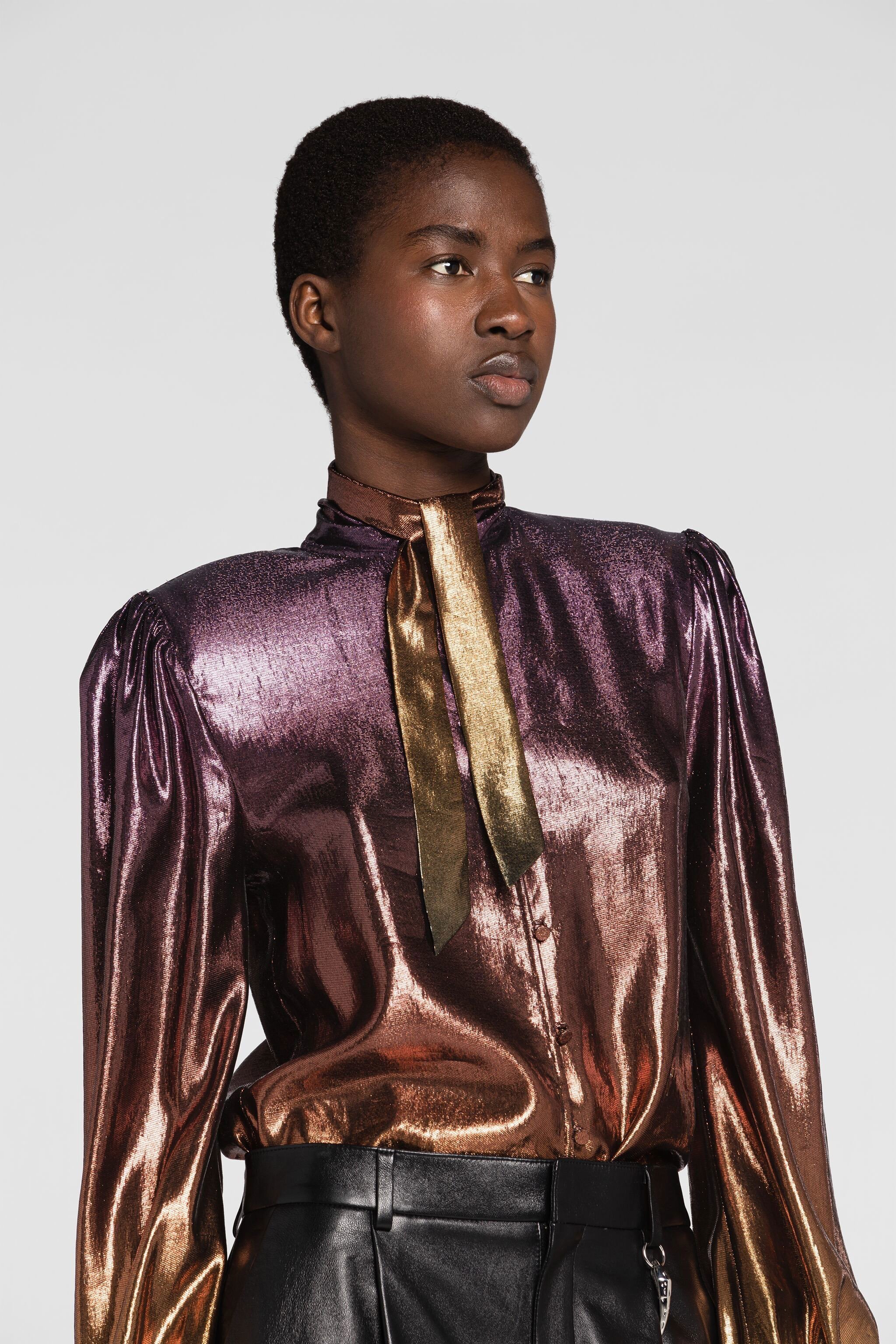 ROBERTO CAVALLI TOP MIT RUNDHALSAUSSCHNITT IM DÉGRADÉ-STIL