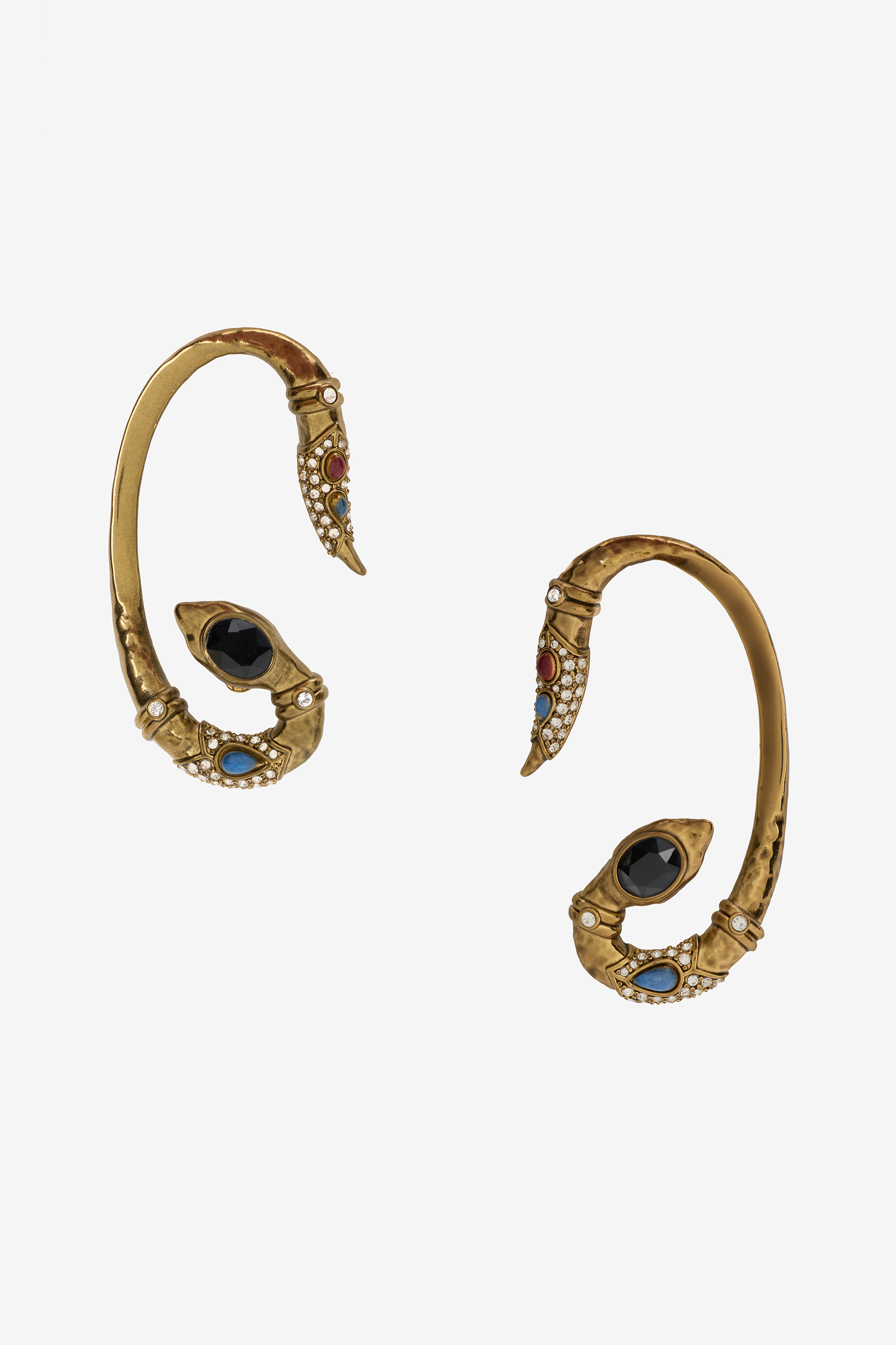 Snake-Shaped Earrings