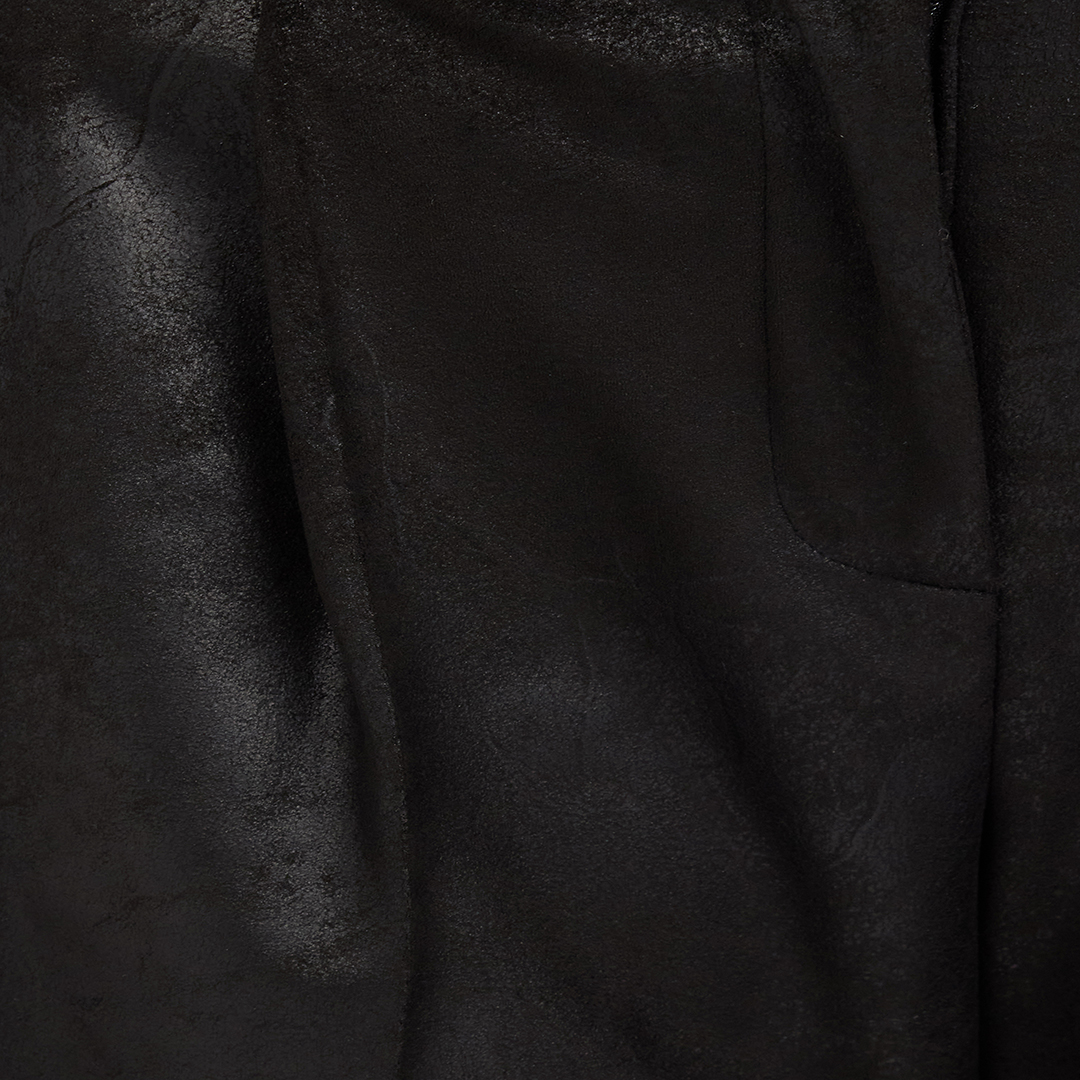 Roberto Cavalli Black Wide-leg Trousers With Tie Details In Black
