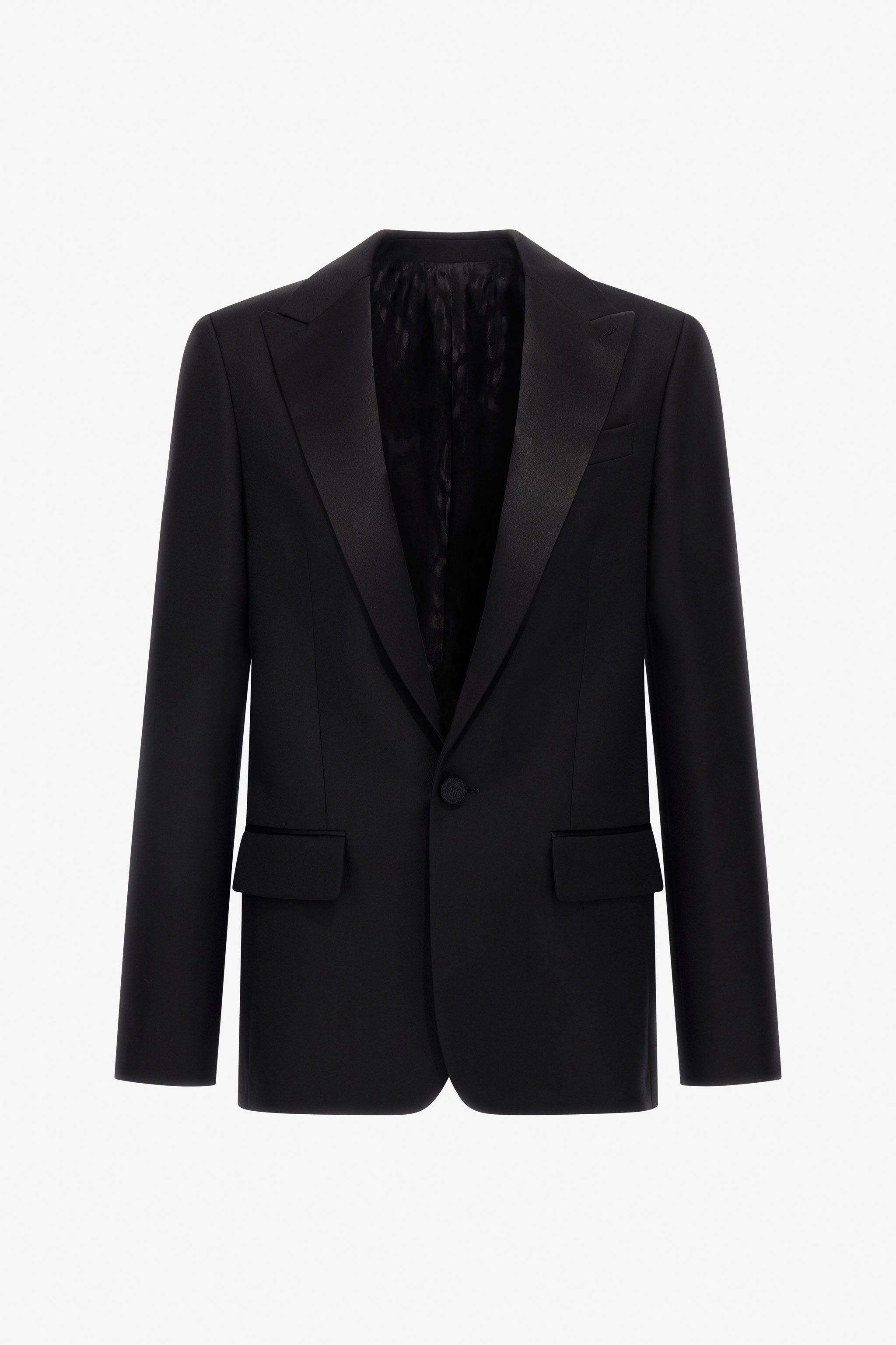 Roberto Cavalli Men's Black Single Breasted Jacket - Suits & Blazers