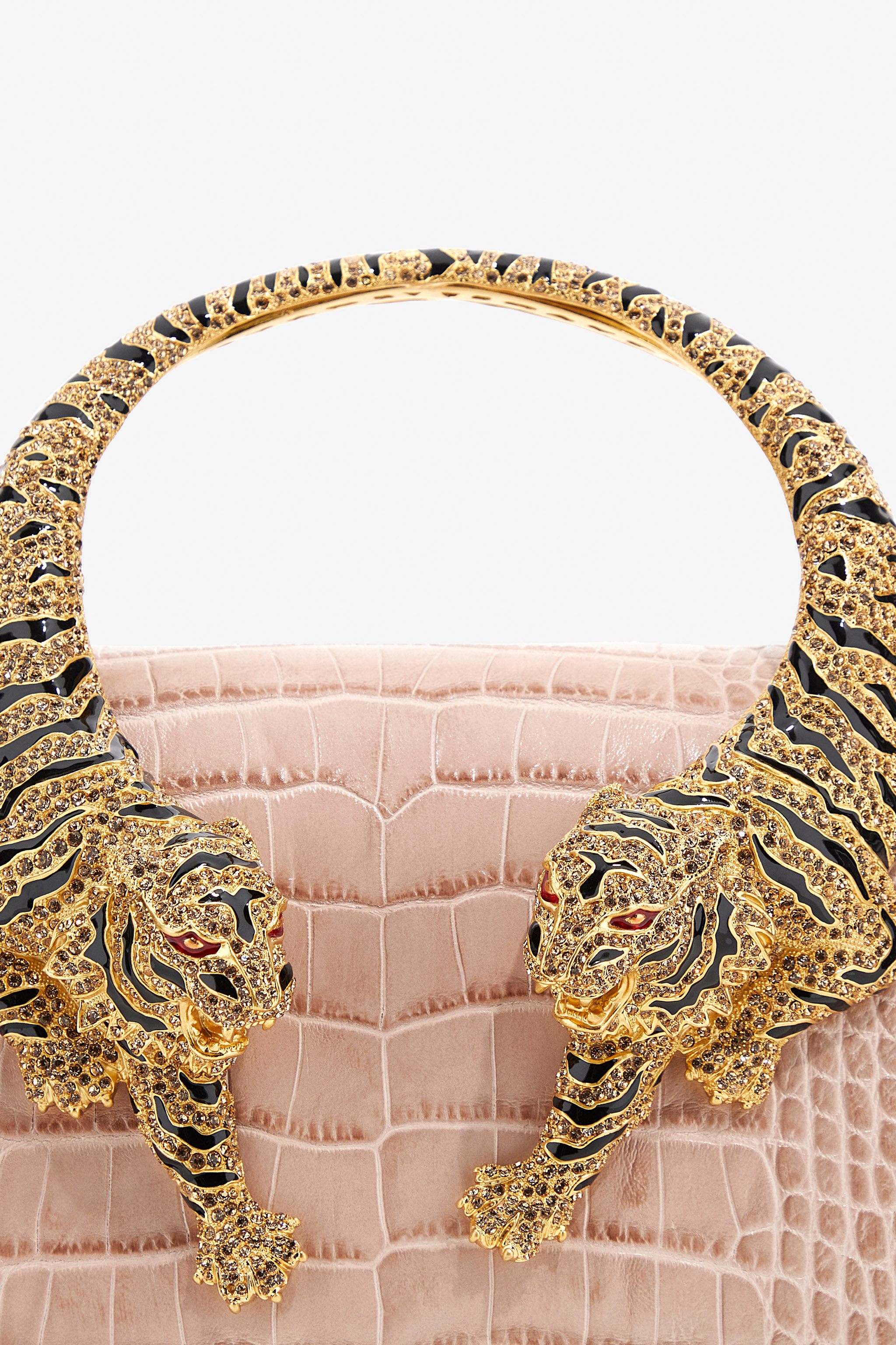 Roberto Cavalli Large Roar Bag In Pink
