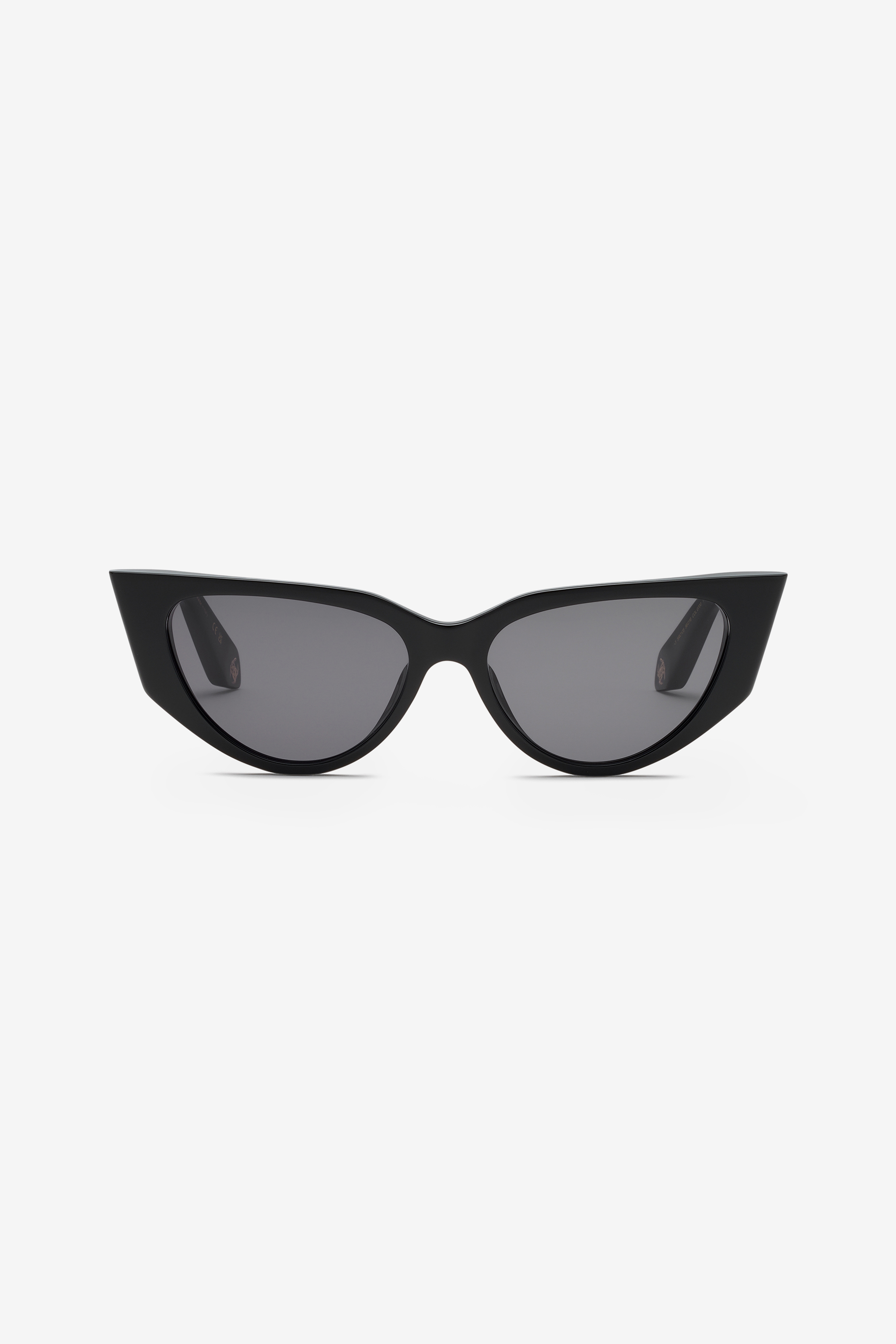 ROBERTO CAVALLI SONNENBRILLE IN CAT-EYE-FORM MIT BÜGELN IM SKALENEFFEKT