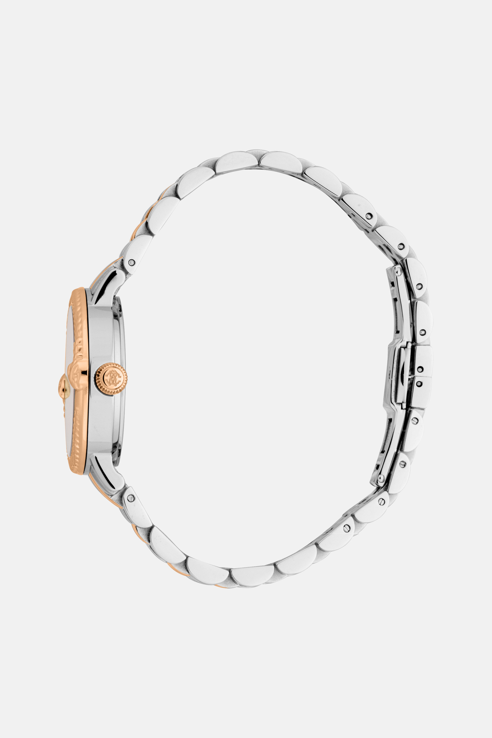  Roberto Cavalli Roberto Cavalli By Franck Muller Snake Watch - Female Watches Silver/rose Gold 30~mm 
