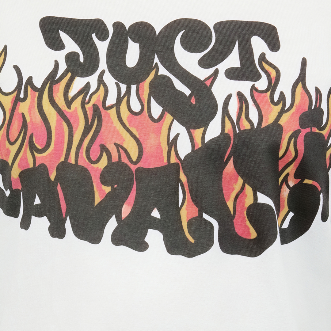 T-Shirt With Front Logo Print