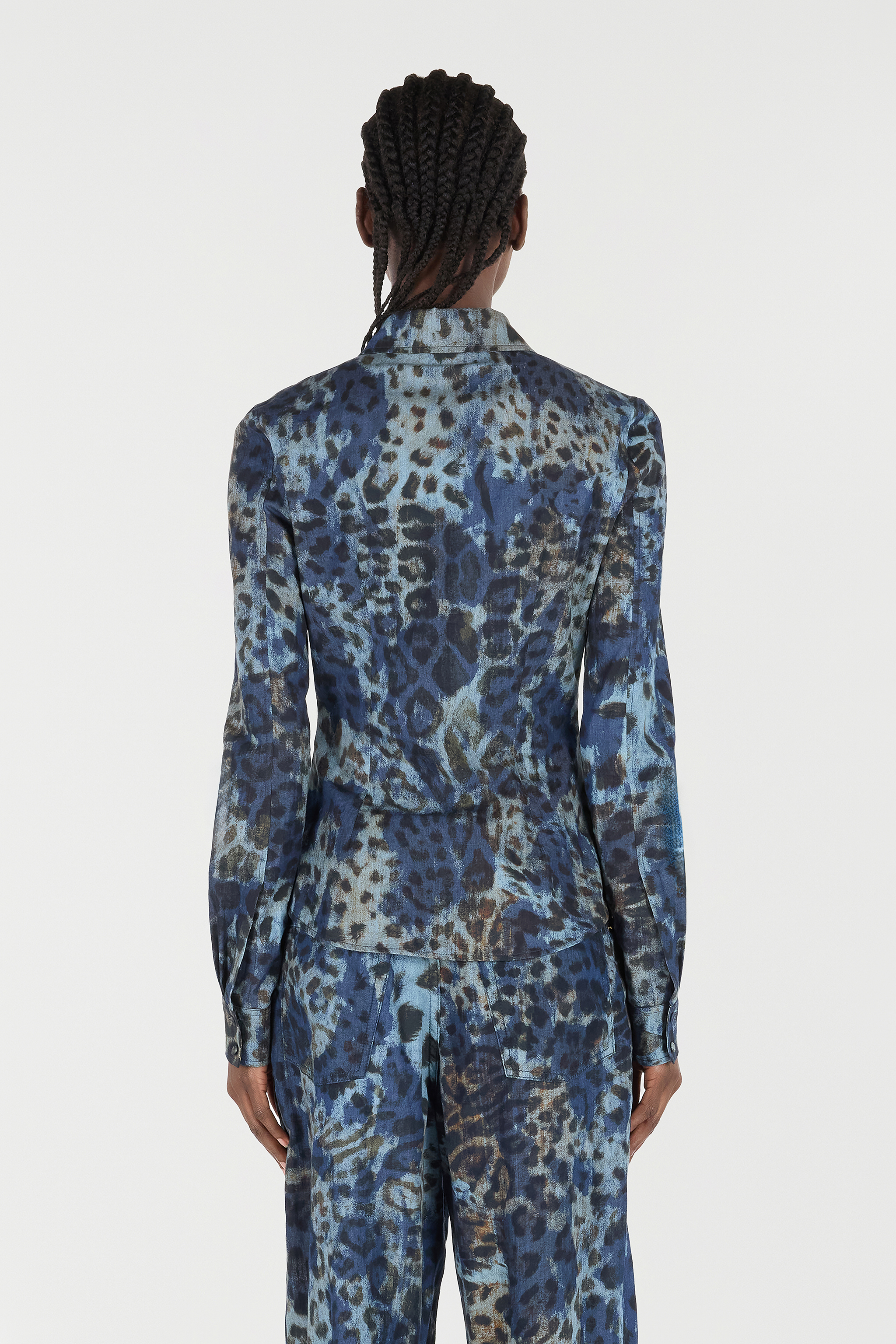 Roberto Cavalli Leopard-print Button-up Shirt