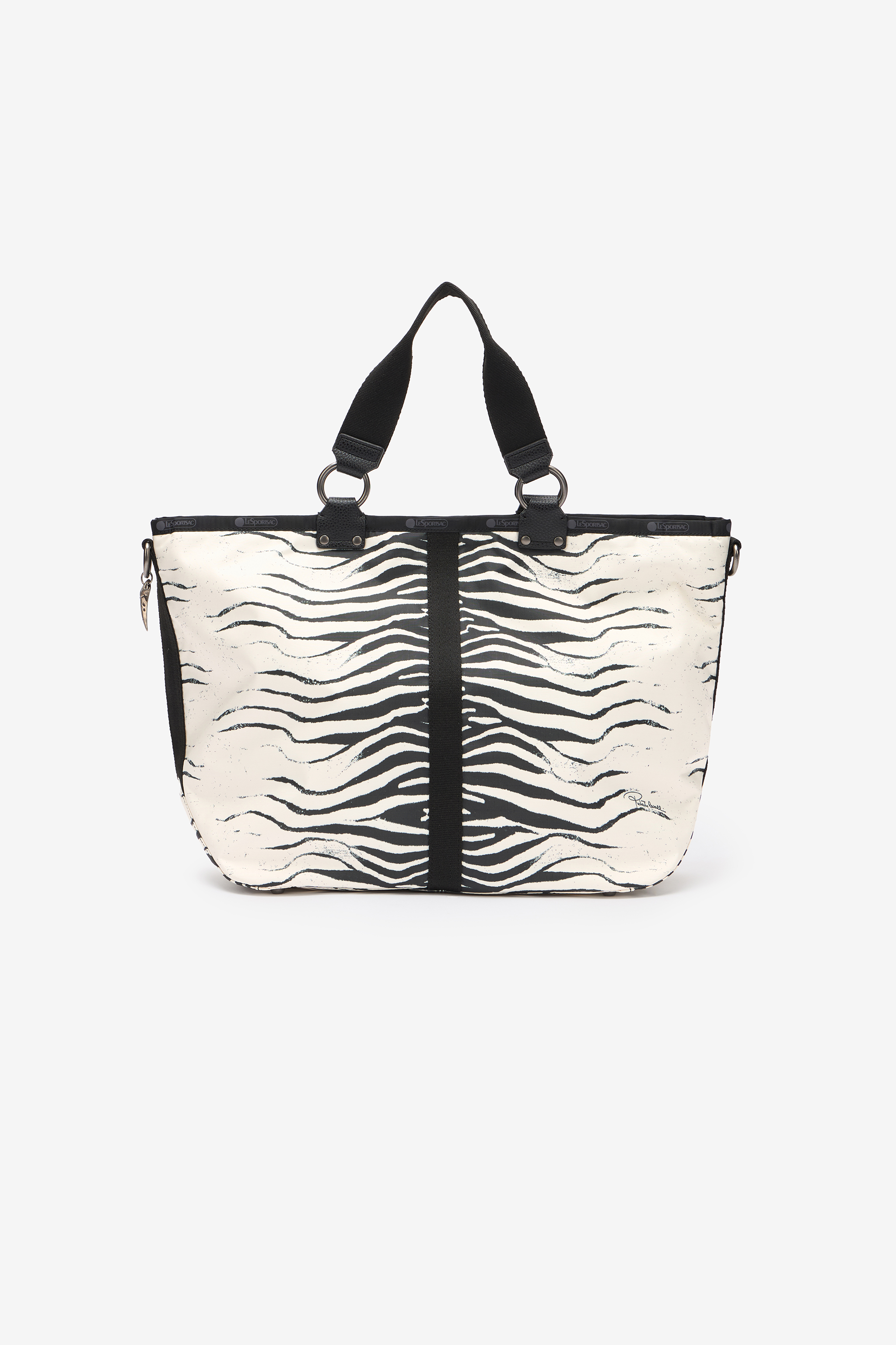 Roberto Cavalli Milano Bag In Black/white