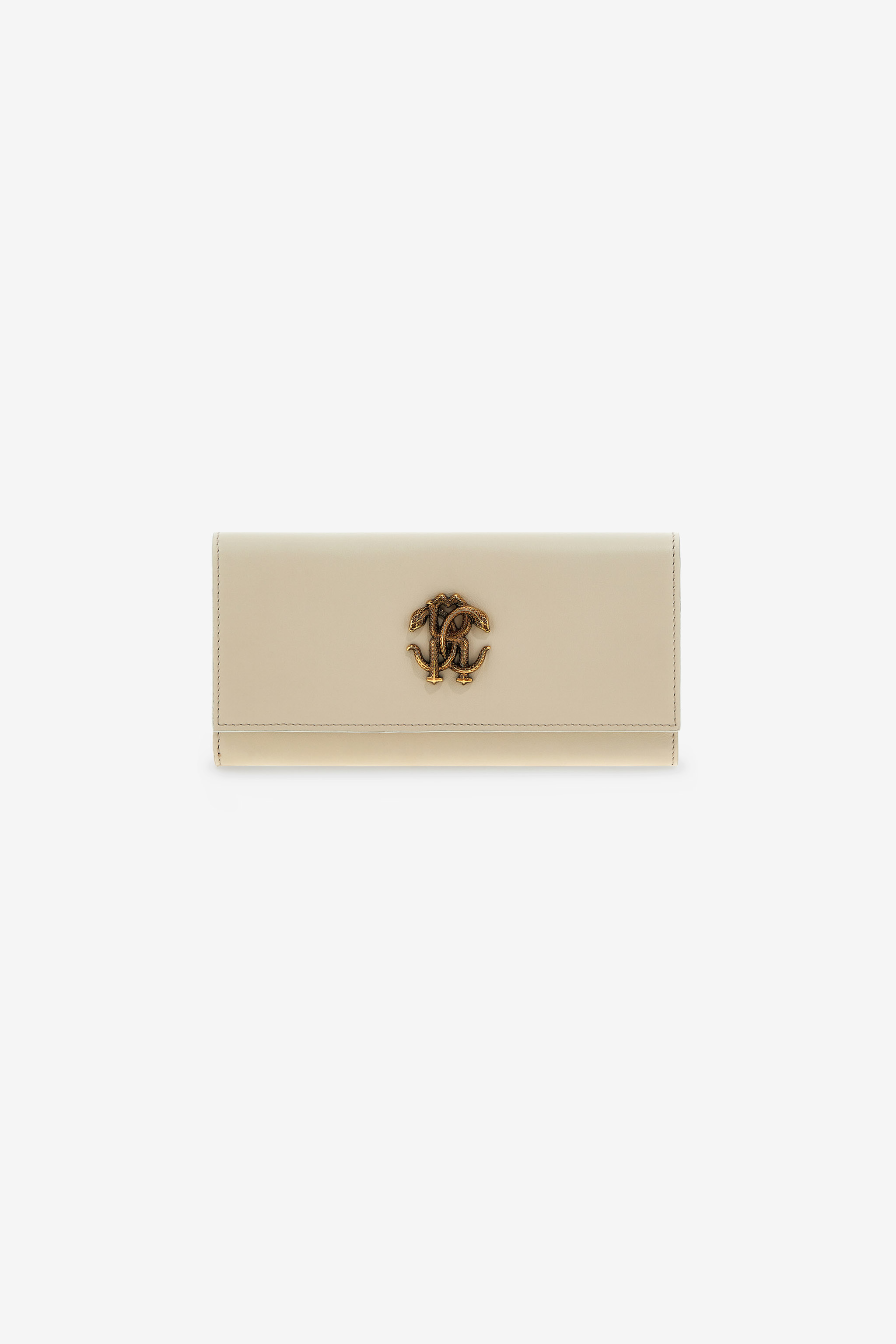 ROBERTO CAVALLI WALLET WITH MONOGRAM RC