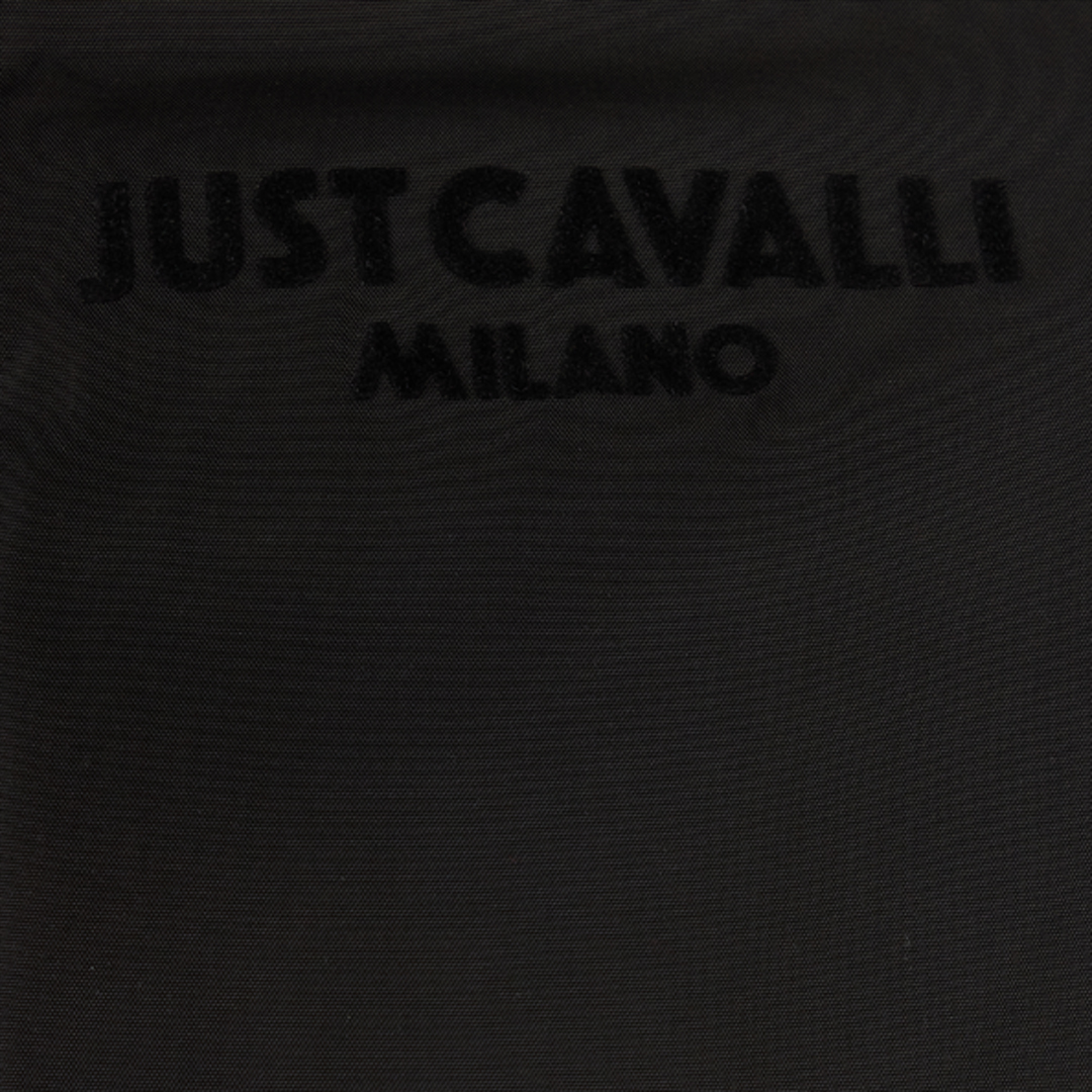 Roberto Cavalli Jacket With Zipper And All-over Print In Fuchsia