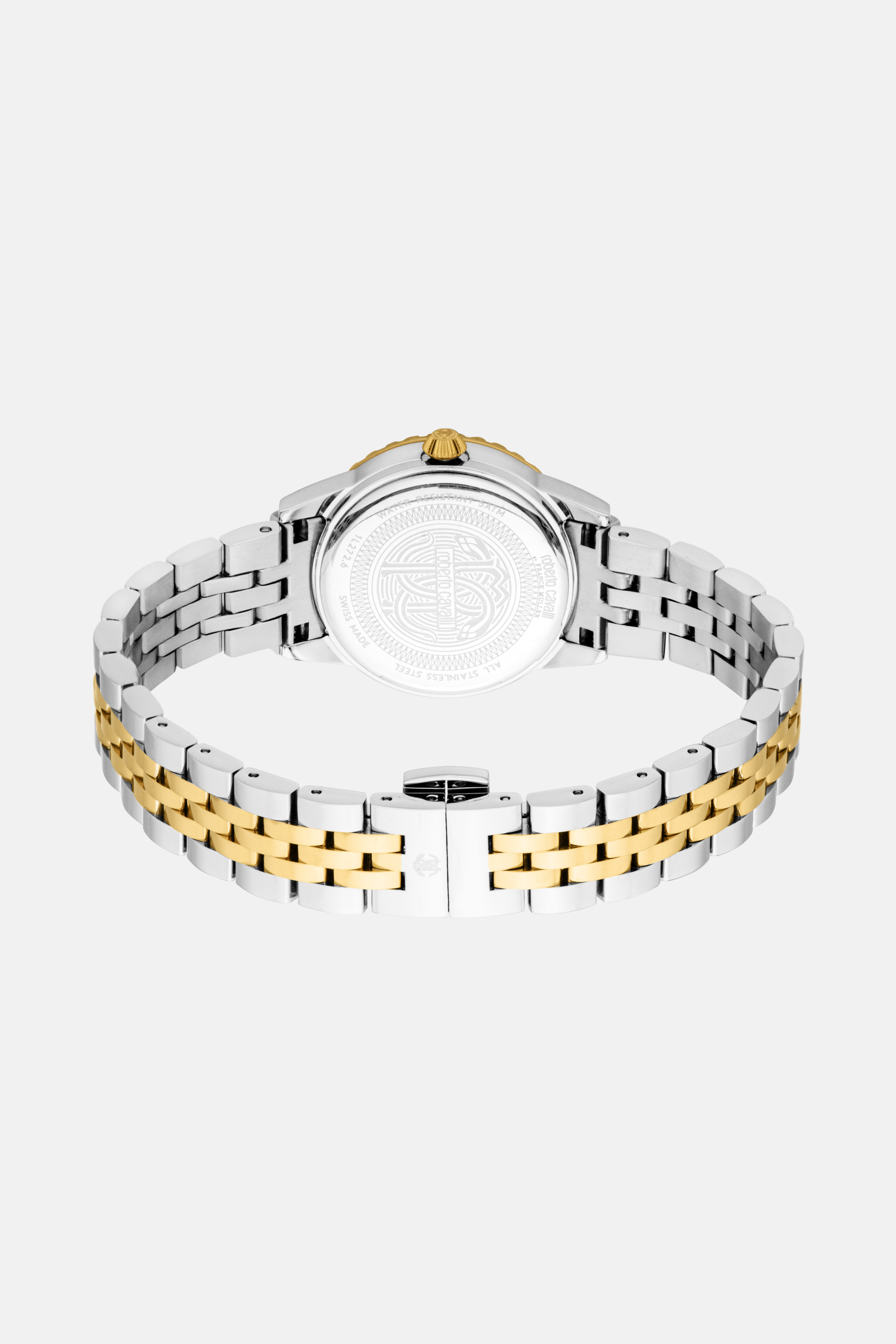  Roberto Cavalli Roberto Cavalli By Franck Muller Snake Core Watch - Female Watches Silver/gold 28~mm 