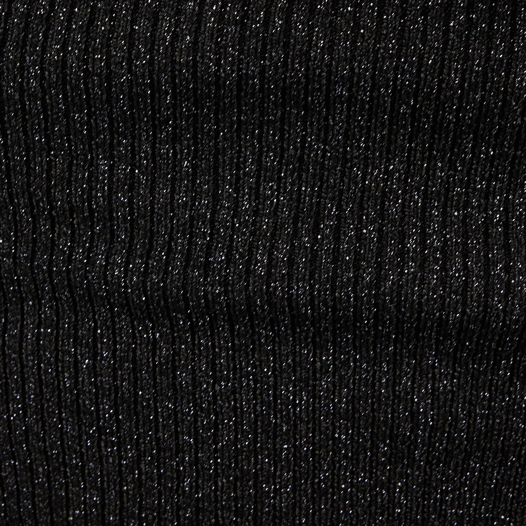 Roberto Cavalli Black Lurex Sweater With Snake Detail In Black