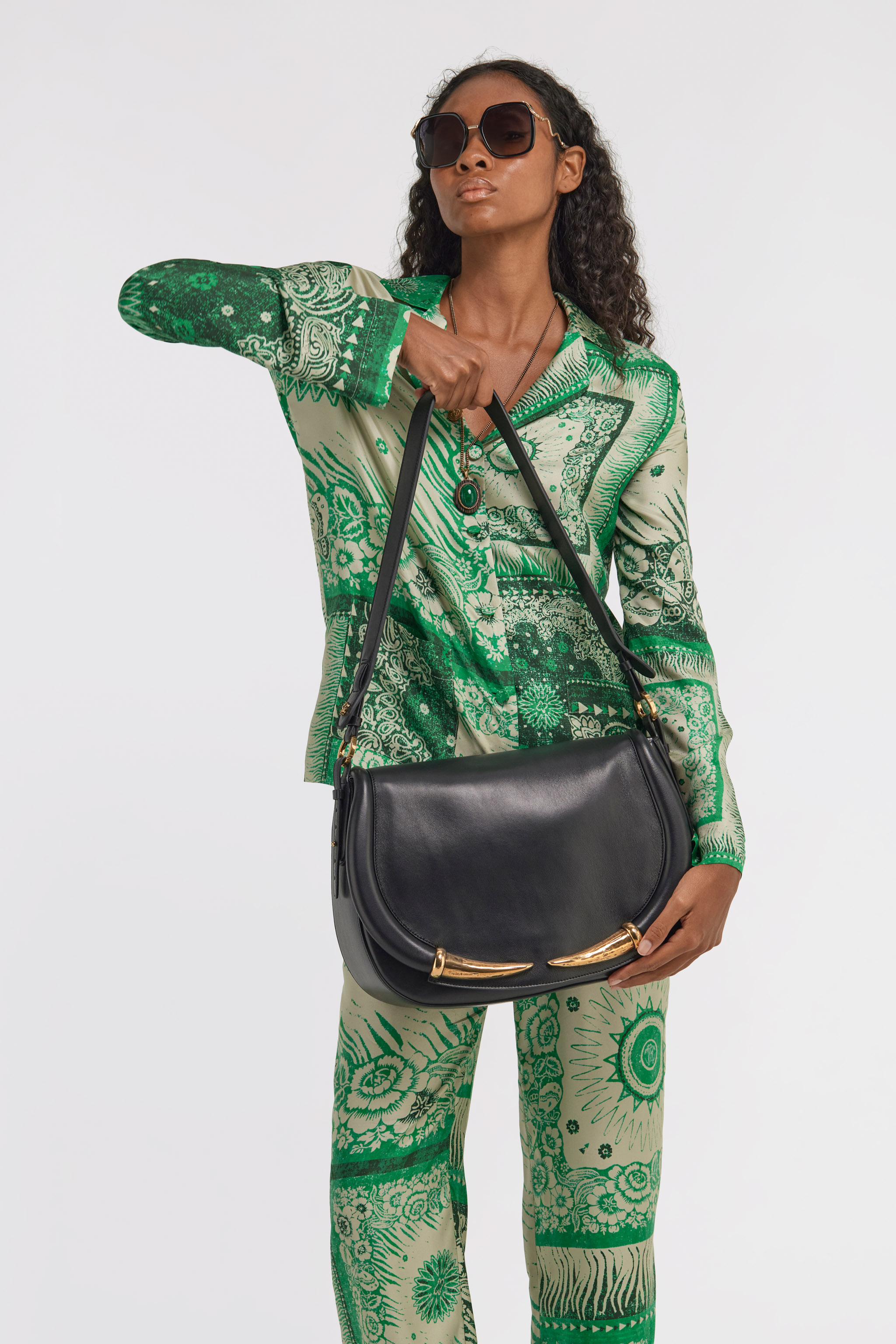 ROBERTO CAVALLI FANG SCHULTERTASCHE
