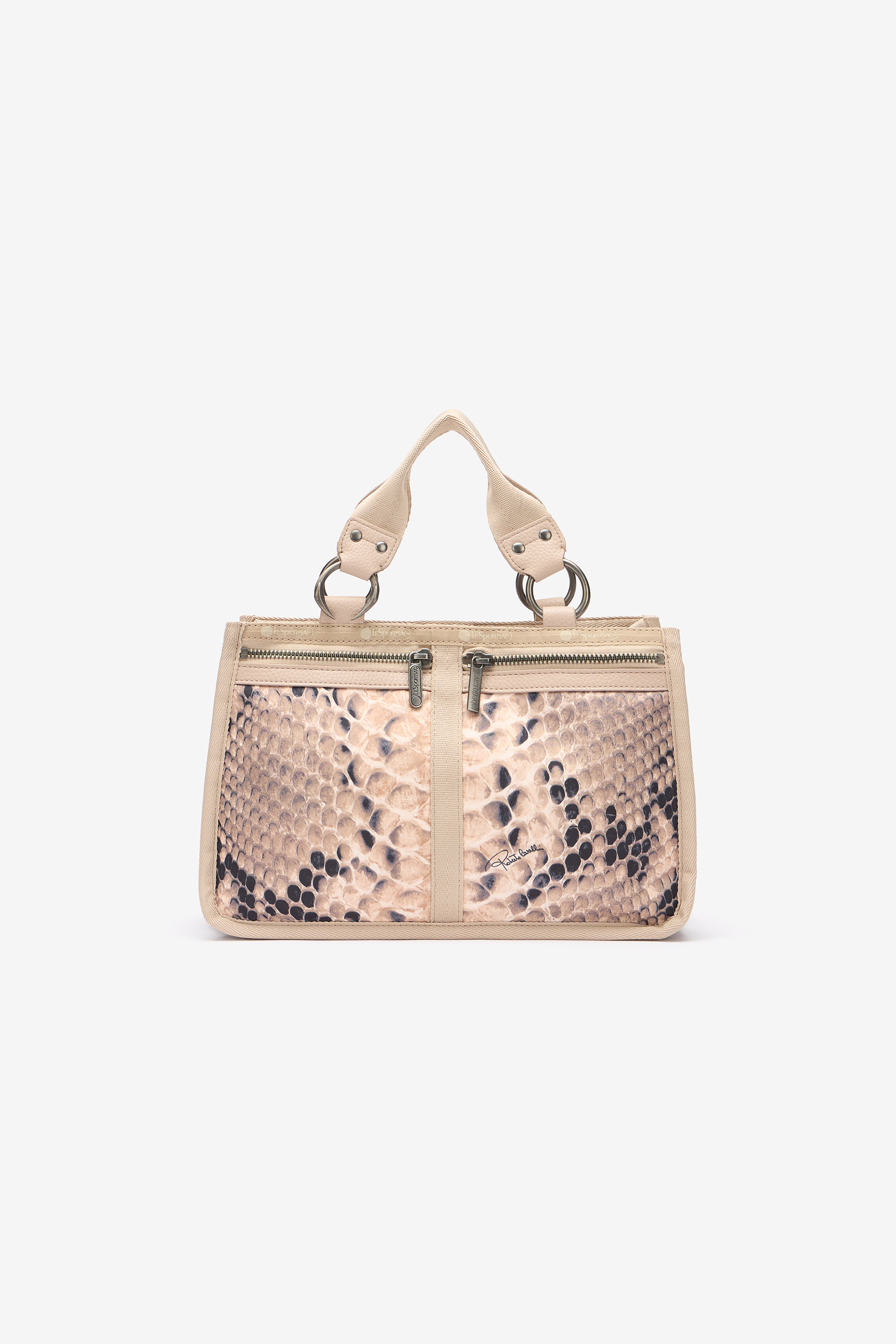 Roberto Cavalli Milano Bag With Print - Female - Handbags - Brown - One Size - Bags - Image 2