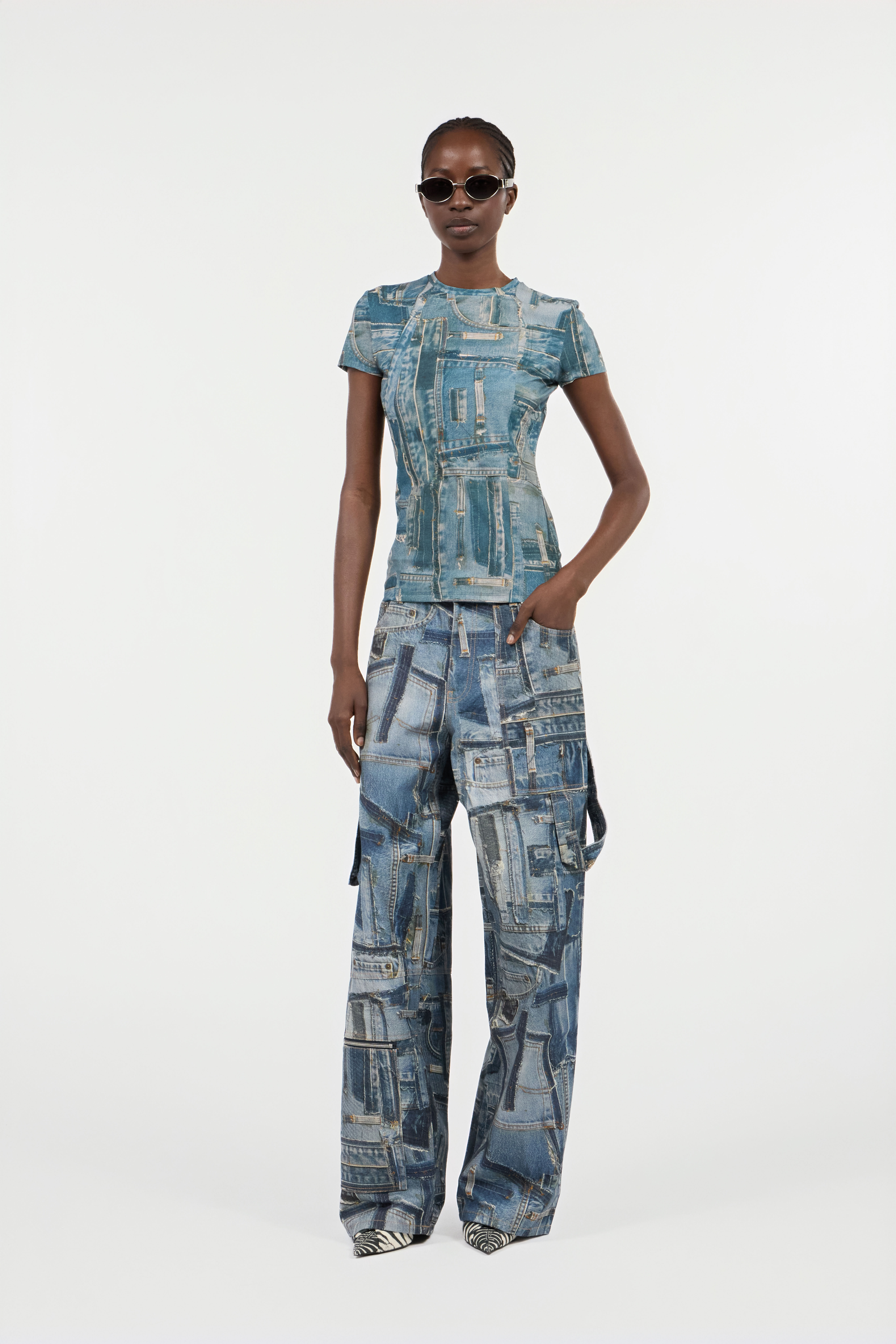 ROBERTO CAVALLI CARGOJEANS DER PATCHWORK CAPSULE COLLECTION 