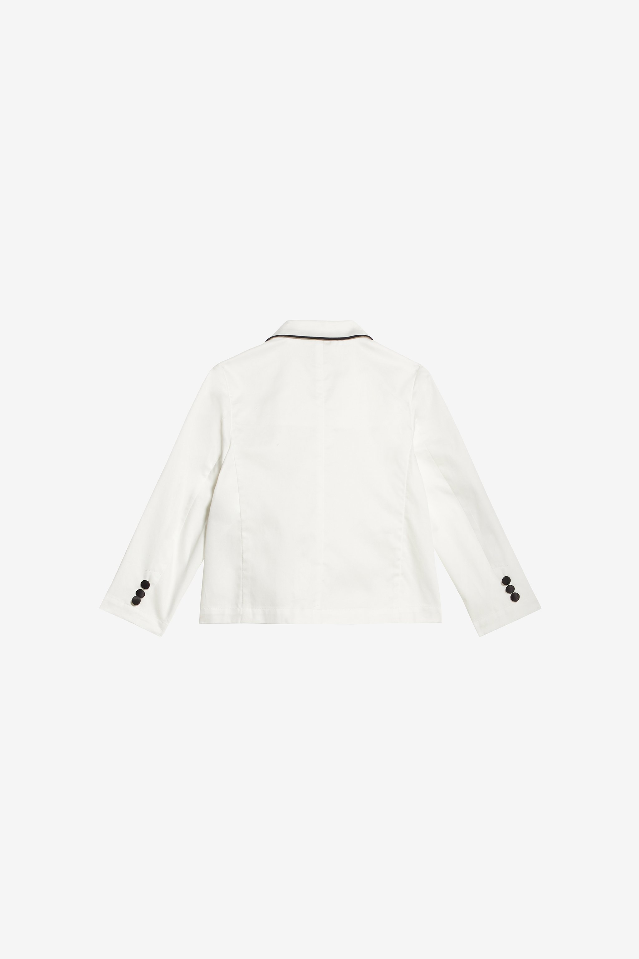 Roberto Cavalli Double-breasted Jacket With Rc Monogram In White