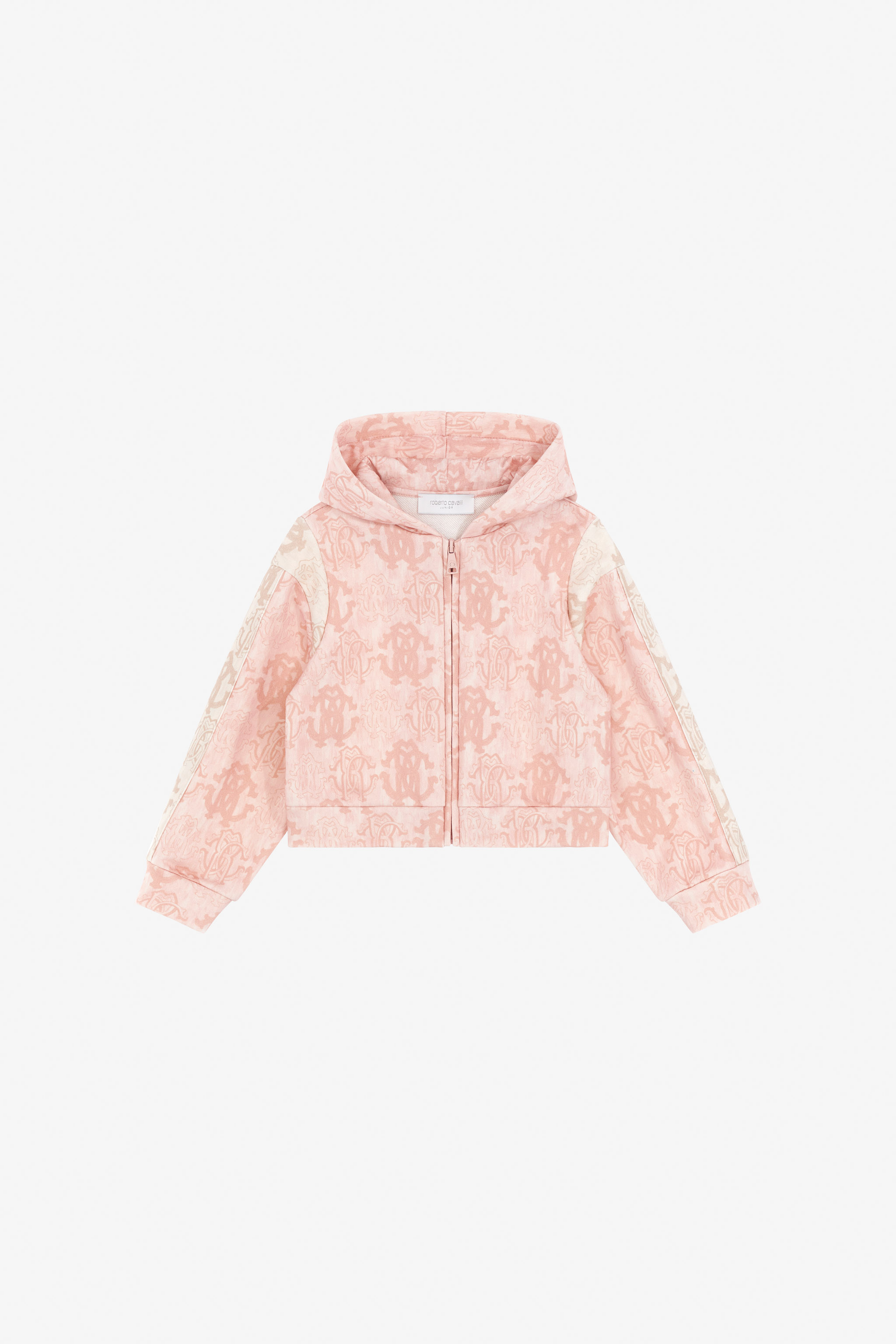 Roberto Cavalli Girls Pink Rc Logo Sweatshirt - Ready To Wear