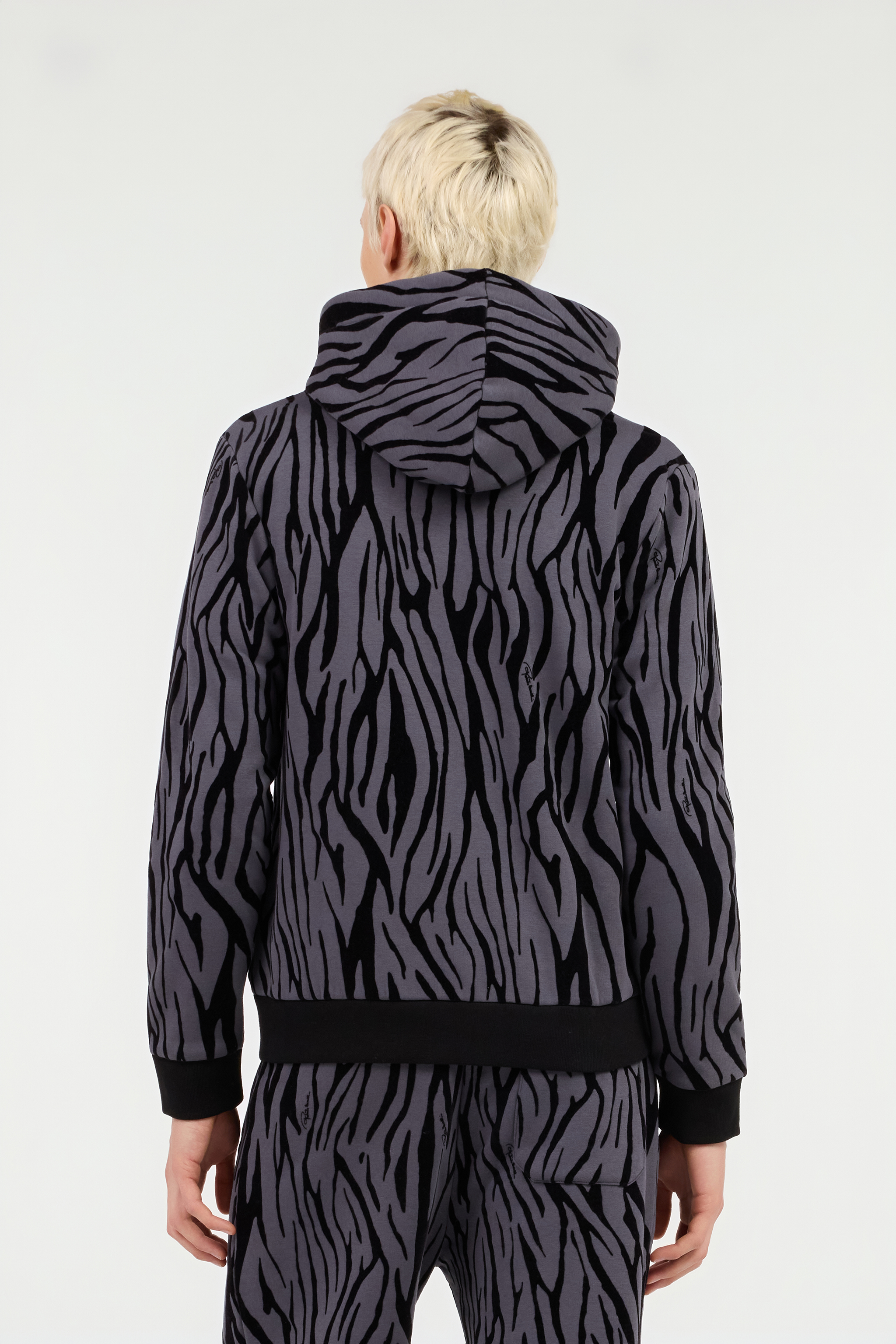 Zebra Print Sweatshirt