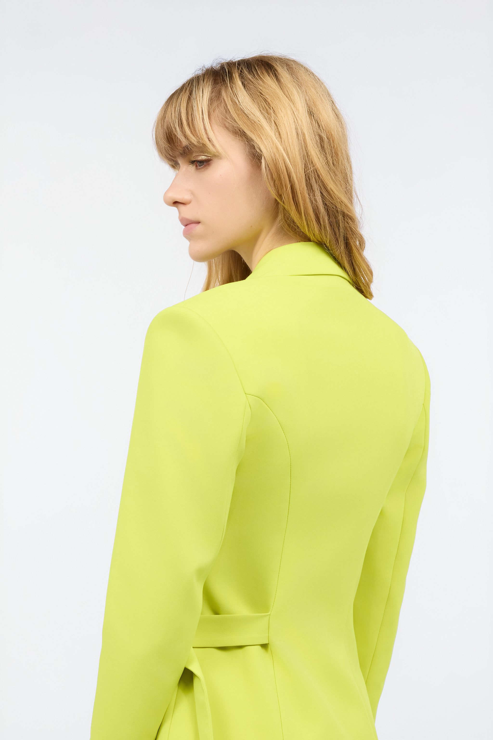 Jacket With Side Belt