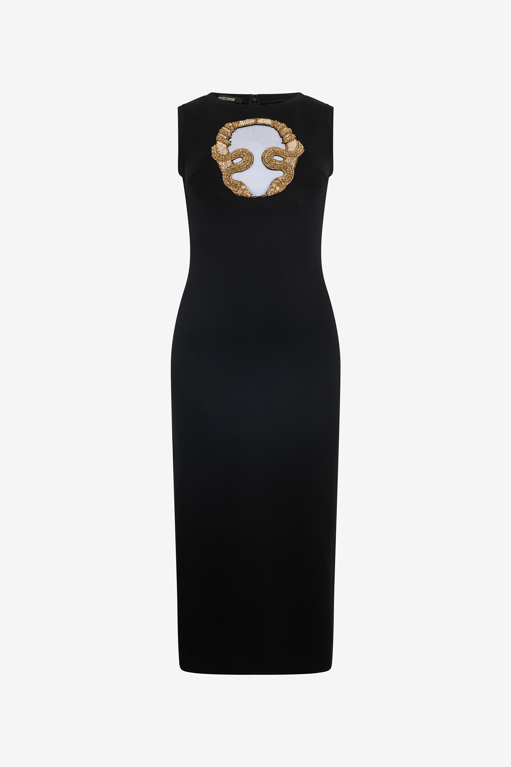 Roberto Cavalli Women's Black Embroidered Dress - Dresses