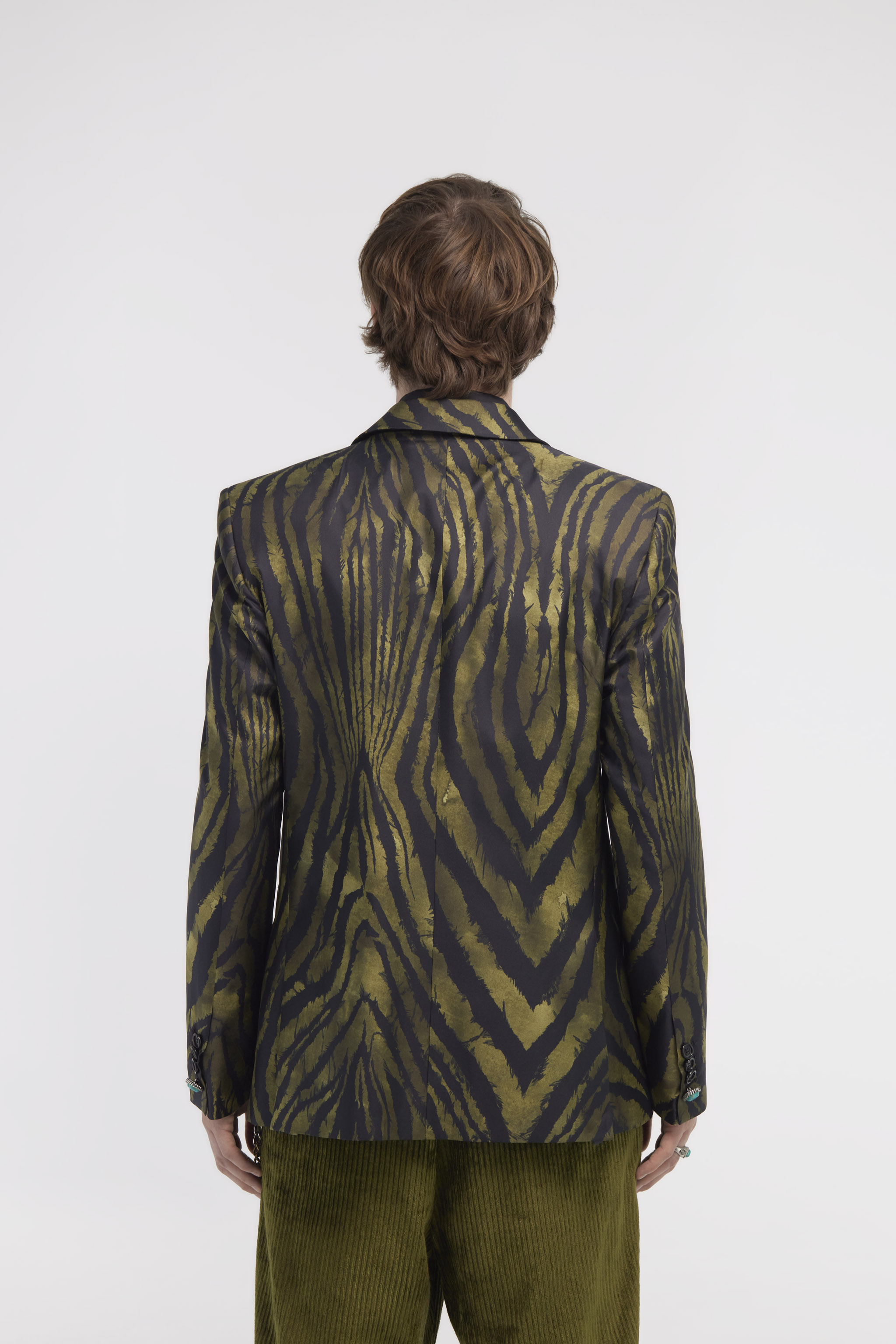 Blazer with Freedom print