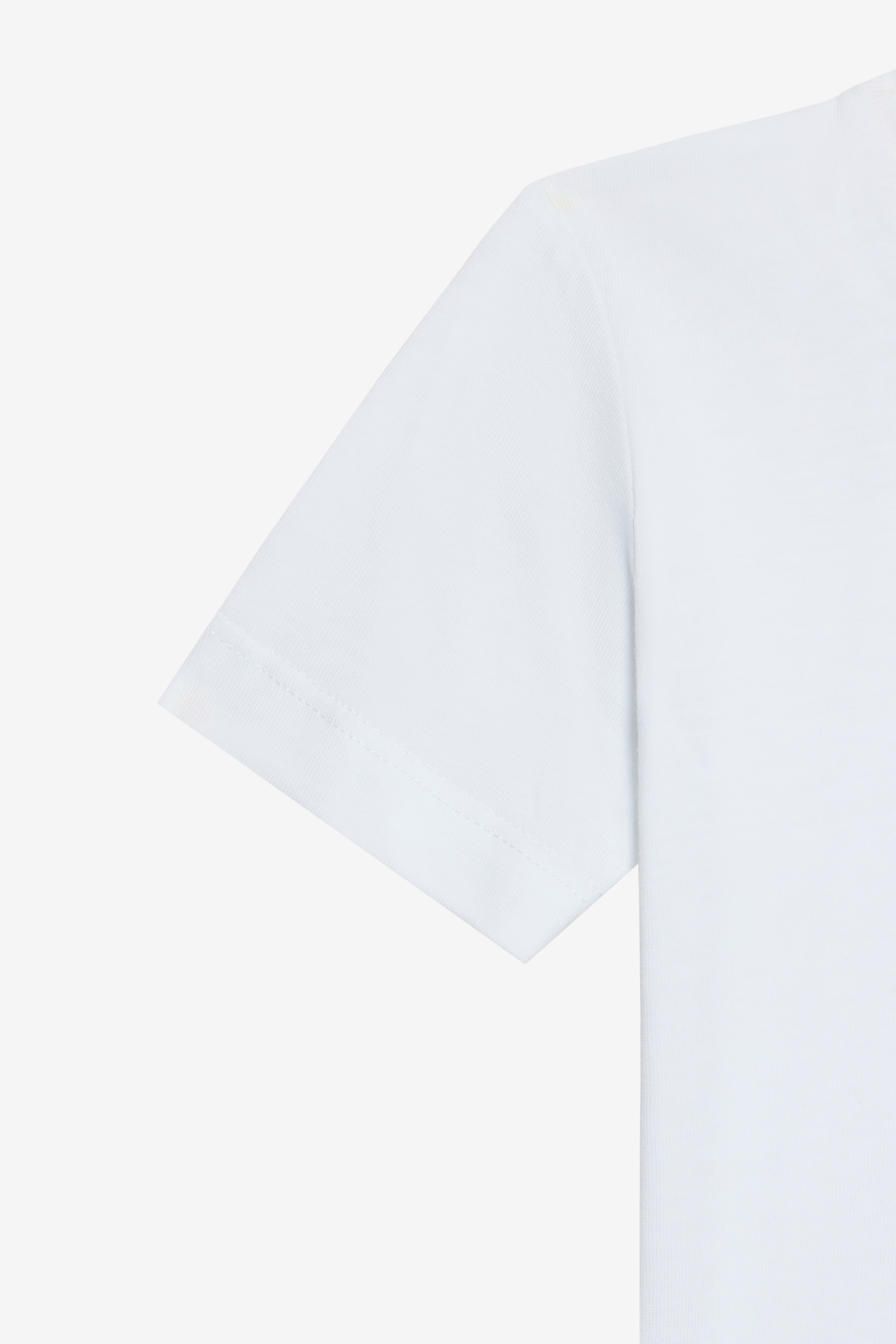Roberto Cavalli Optical White T-shirt With Rc Monogram In White