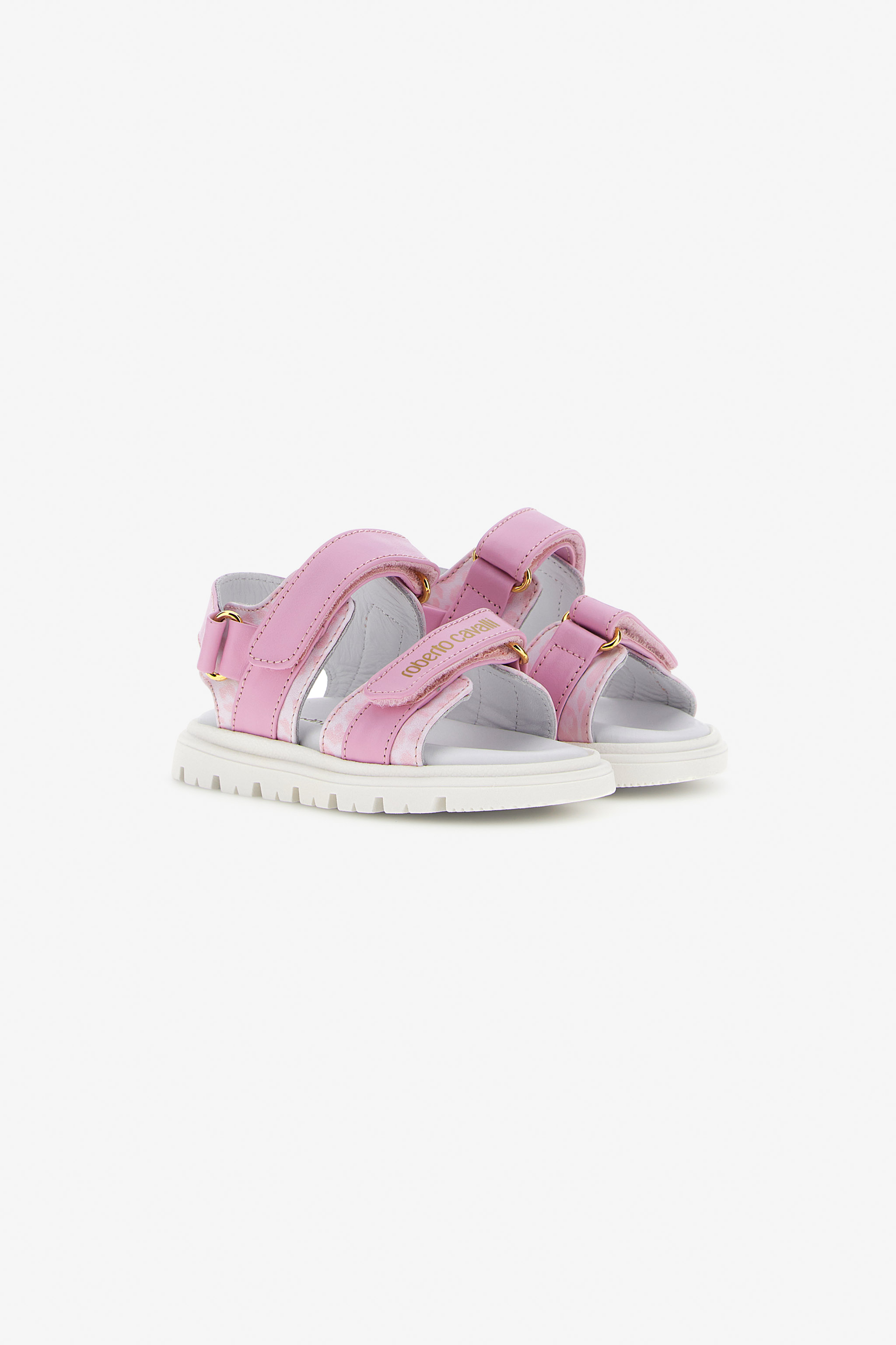 ROBERTO CAVALLI RC LOGO SANDALS
