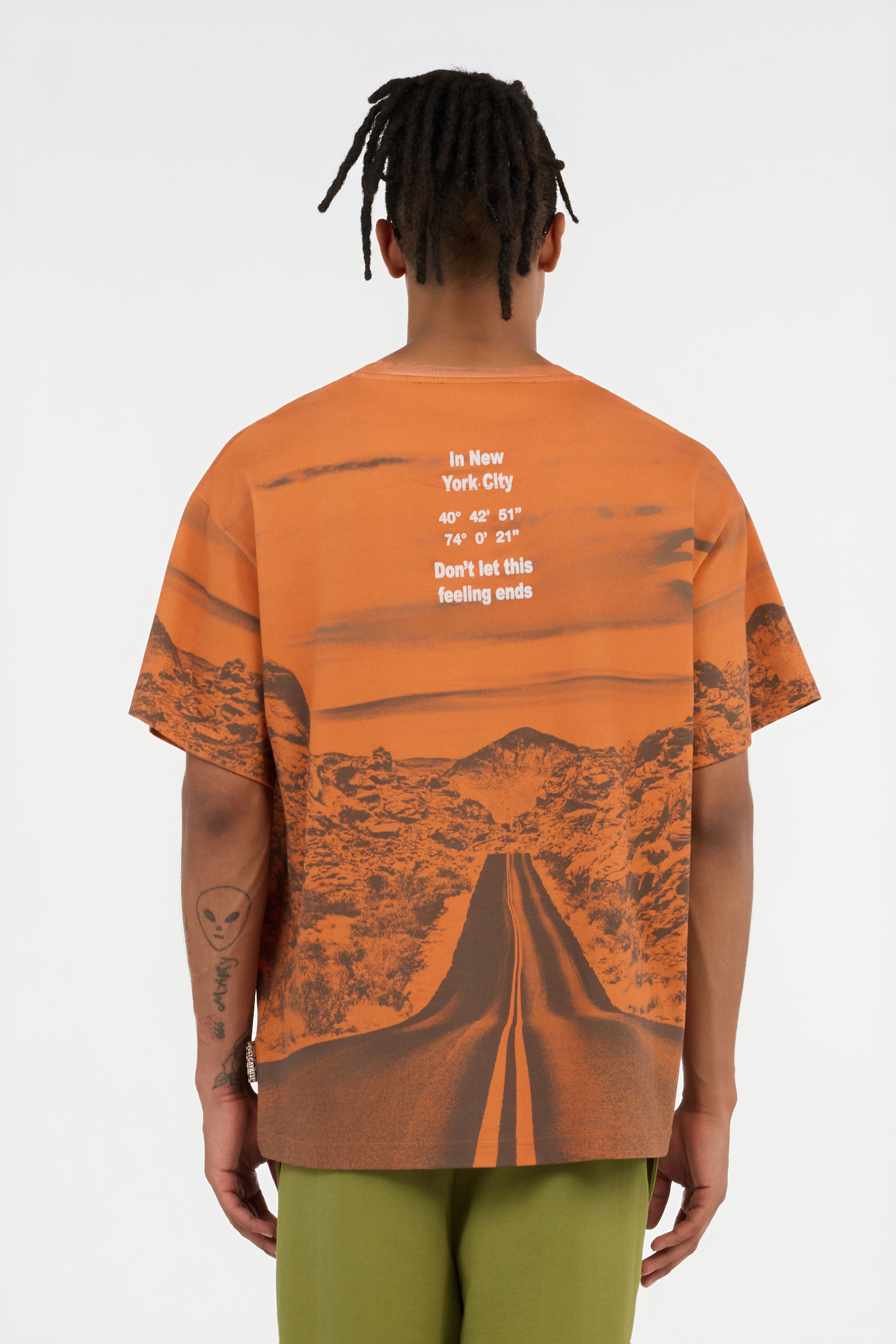 Long Way Print T-Shirt
