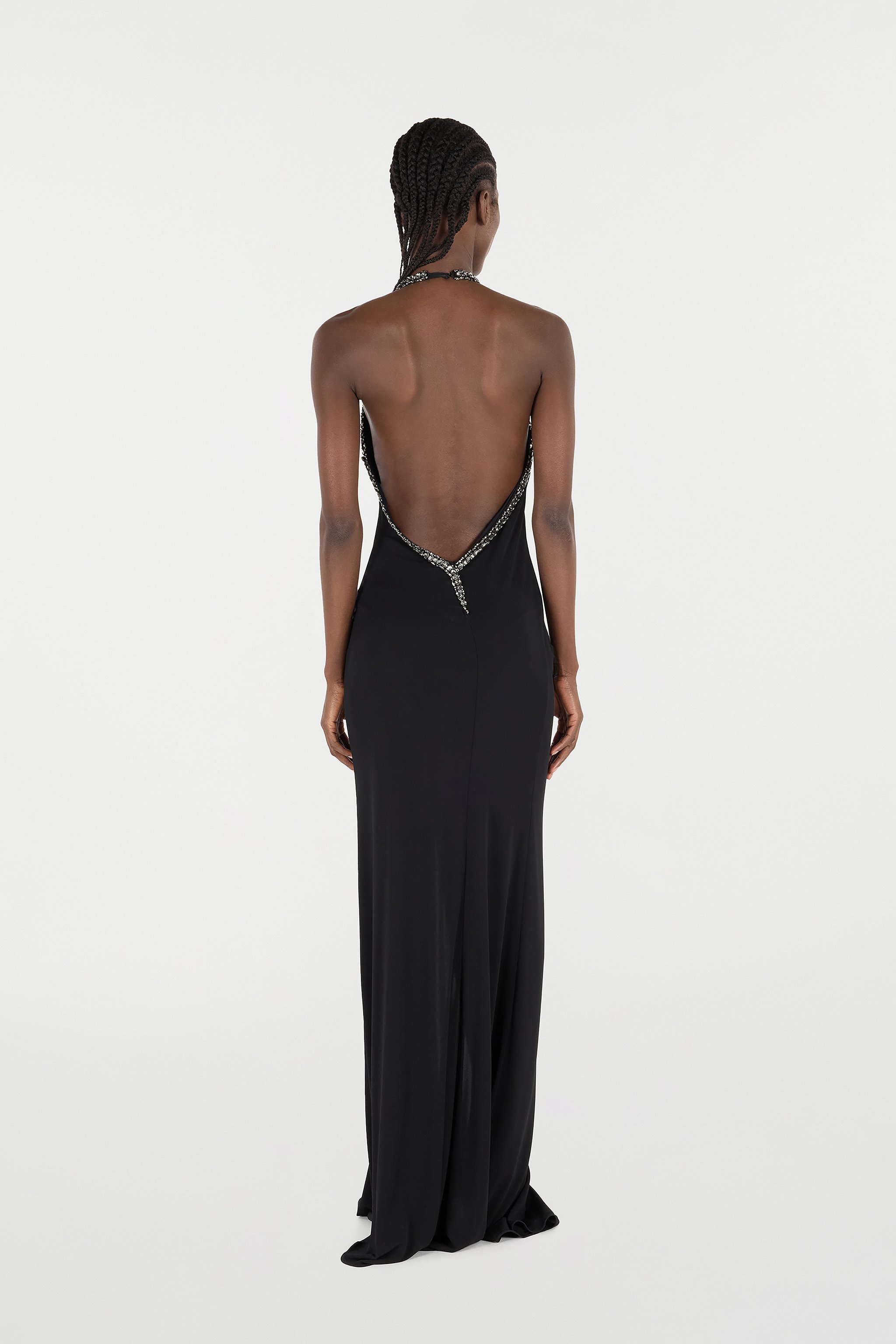 Long Dress With Rhinestones